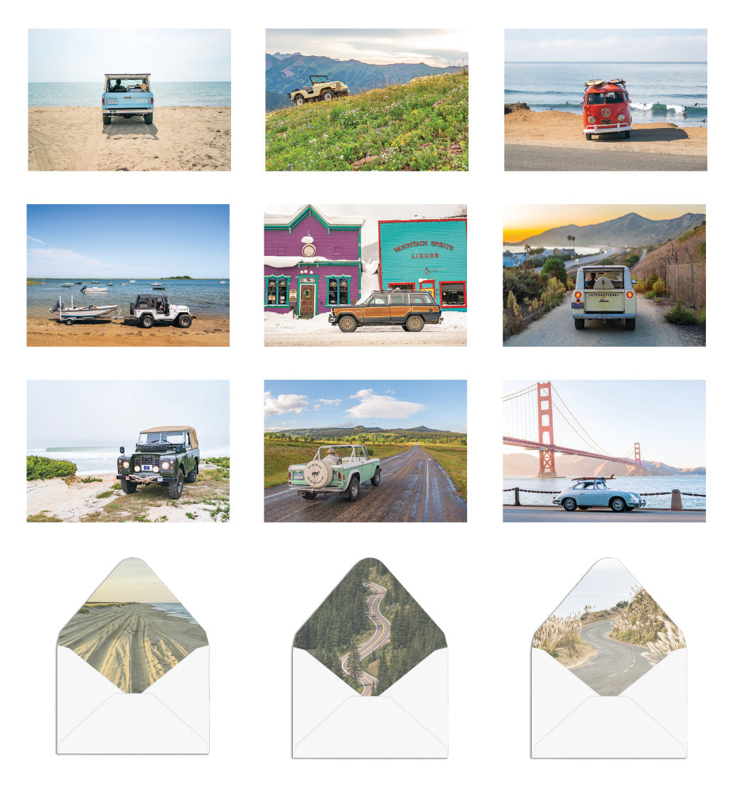 Ride Series Notecard Set