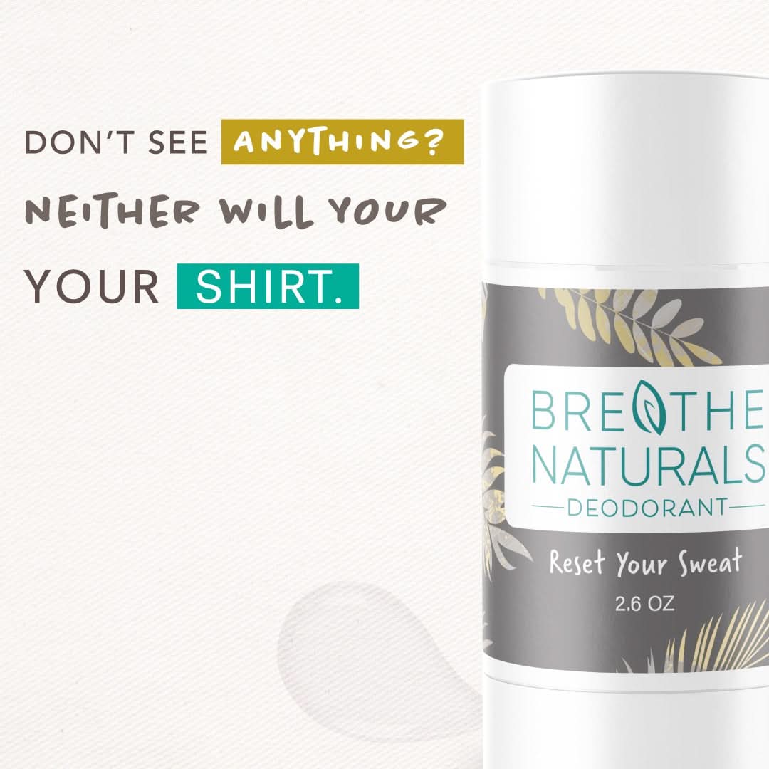 Breathe Naturals Deodorant Deodorant The Dude Pit Pack