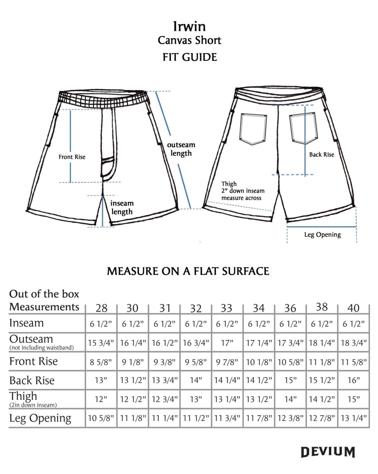 Irwin Canvas Utility Short - My American Goods