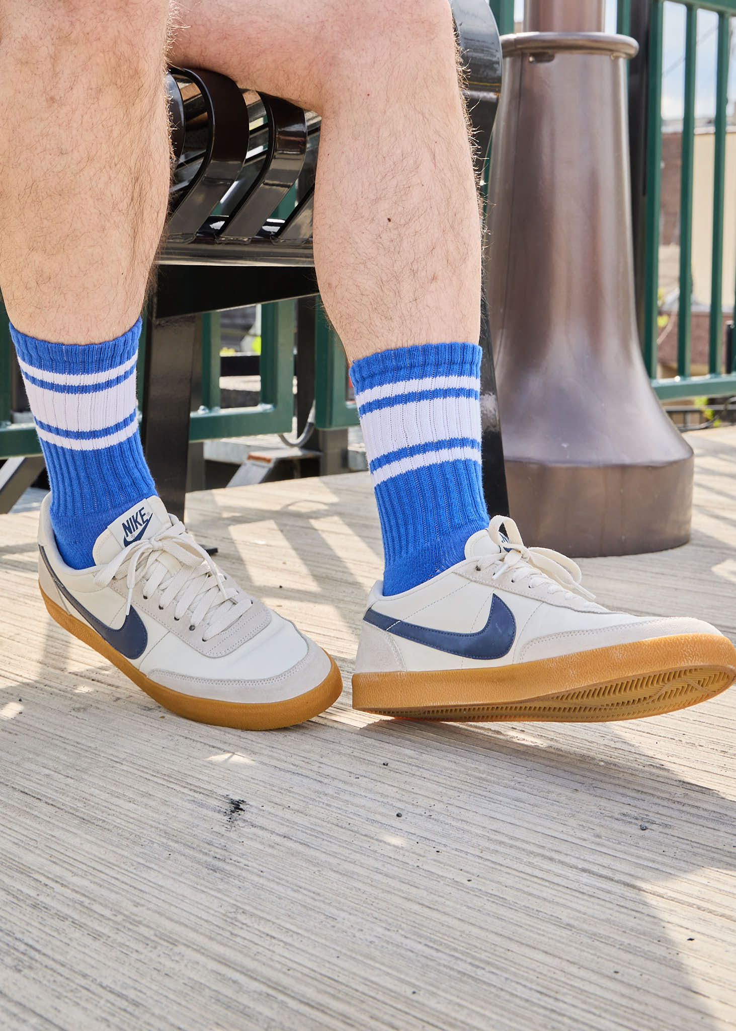 American Trench Socks The Retro Supporter Stripe