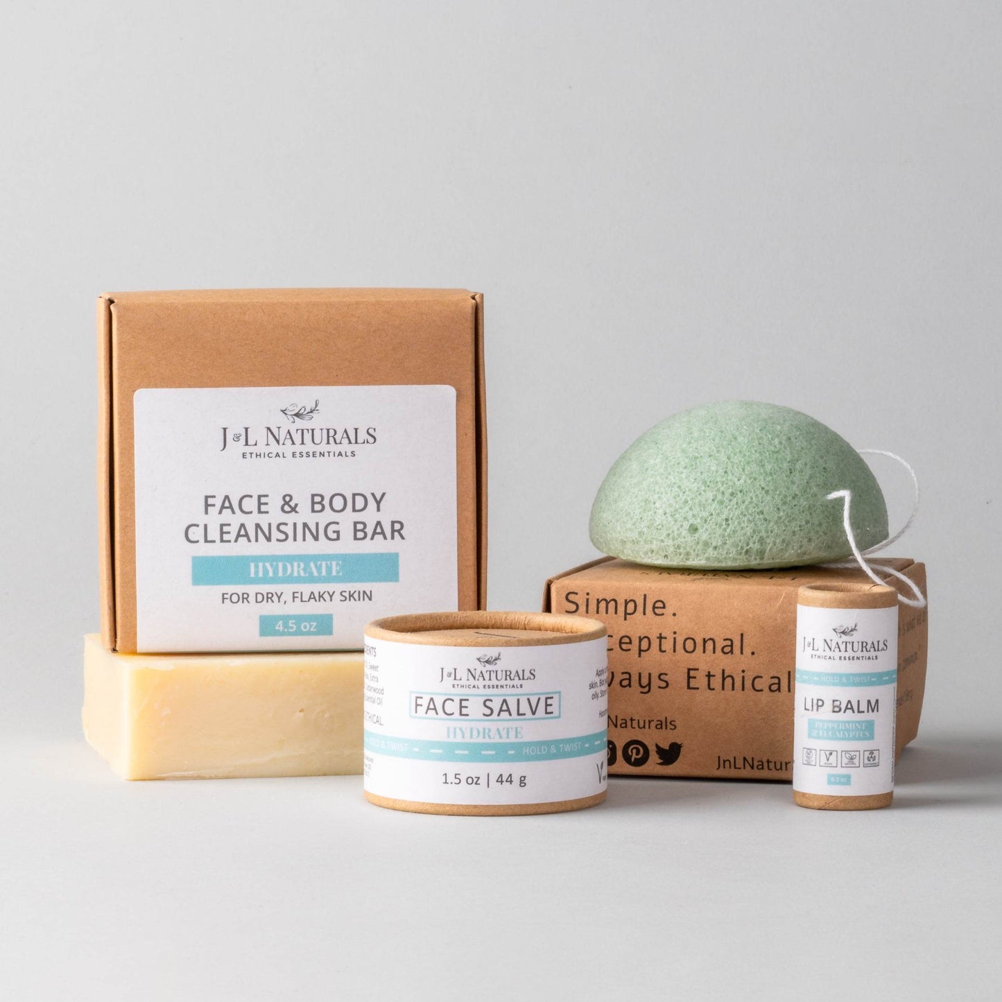 Essentials Skin Regimen Kit (4-Piece Set) - My American Goods