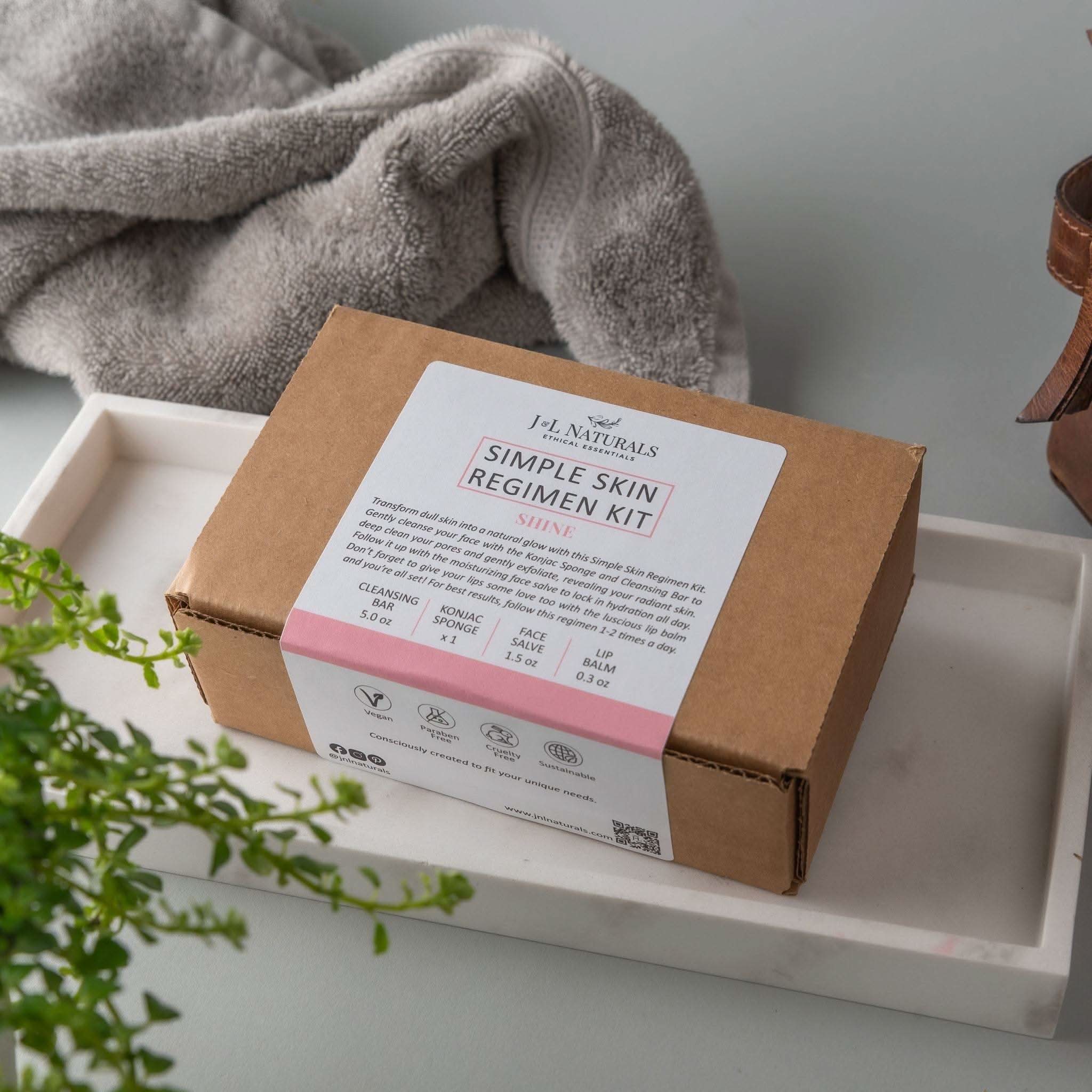 Essentials Skin Regimen Kit (4-Piece Set) - My American Goods