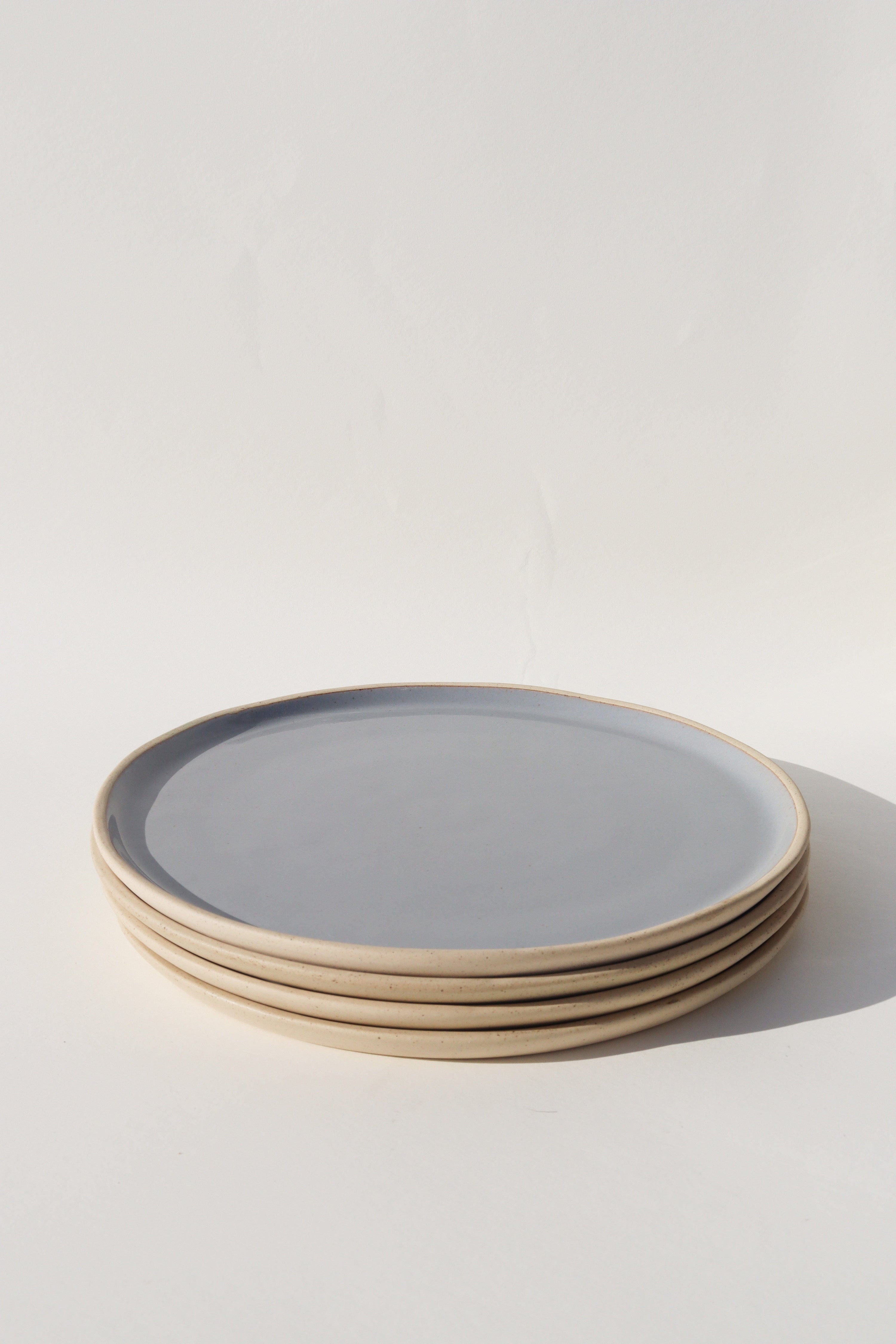 Glazed Garage Ceramics plates River Dinner Plate | Waterfall (Set of 4)
