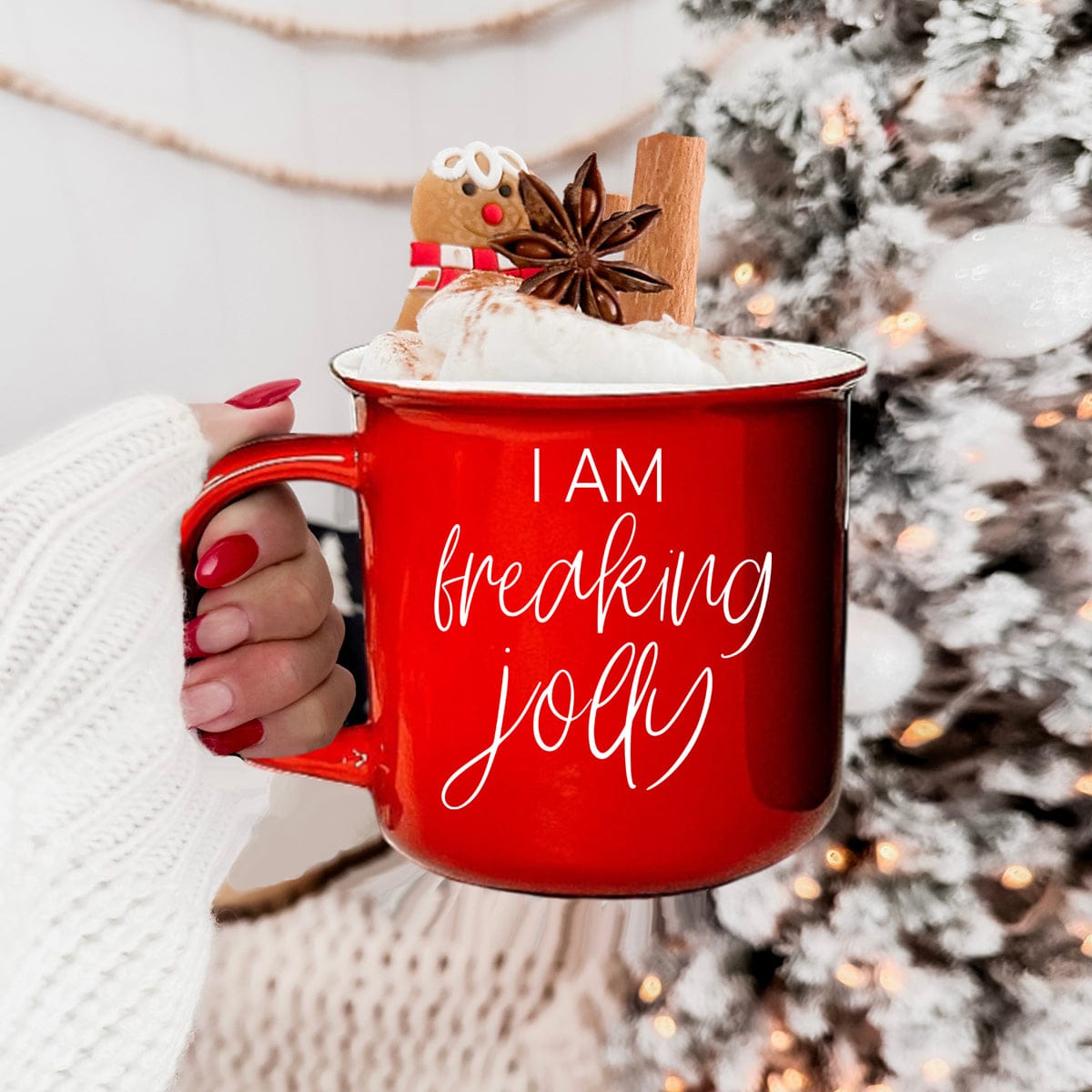 Gia Roma Coffee Mug, Freaking Jolly Mug