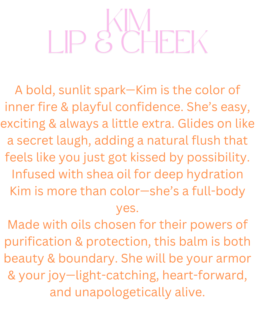 Lip & Cheek Sticks, Kim, Briana, Taylor - My American Goods