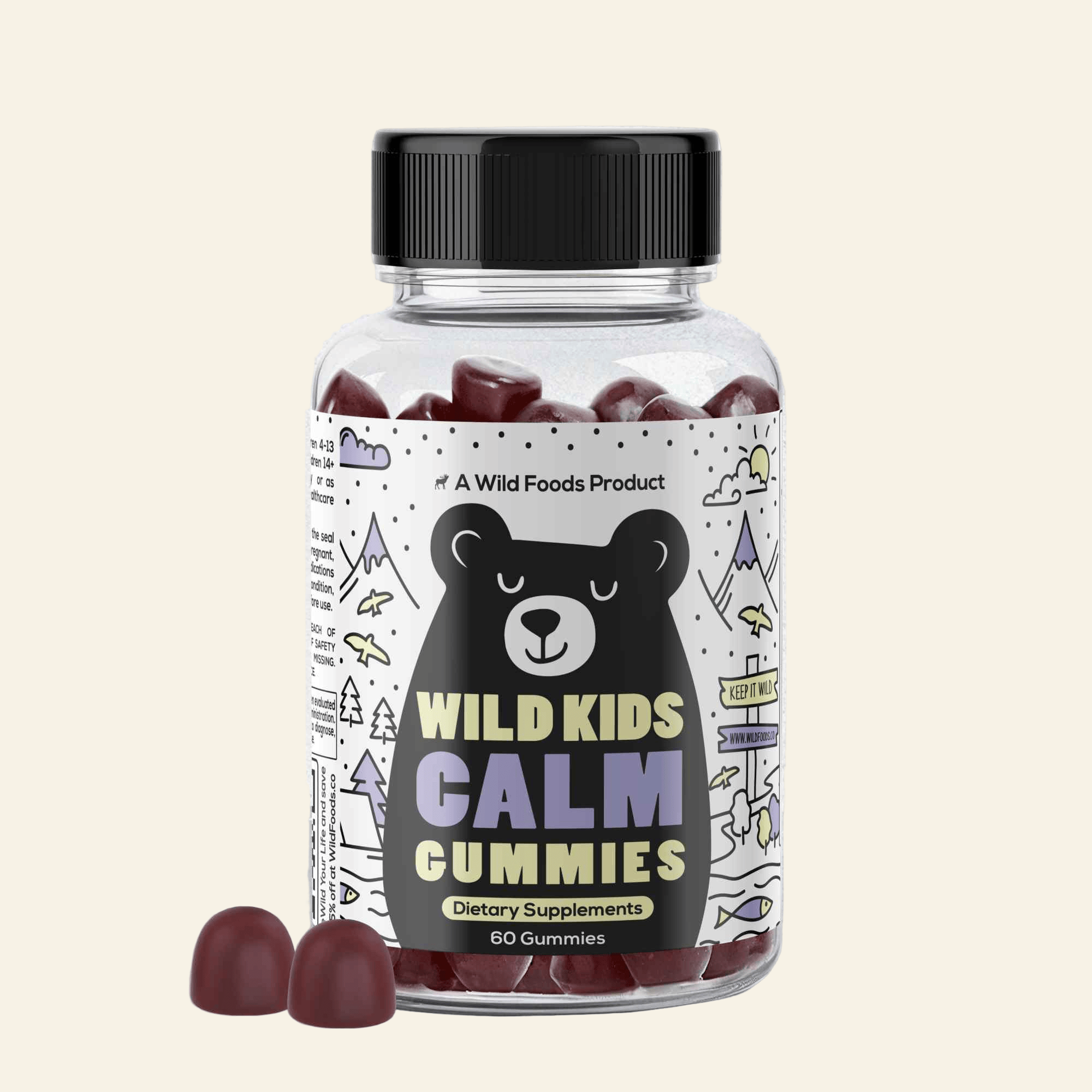 Wild Kids Calm Gummies – Relaxation & Sleep Support - My American Goods