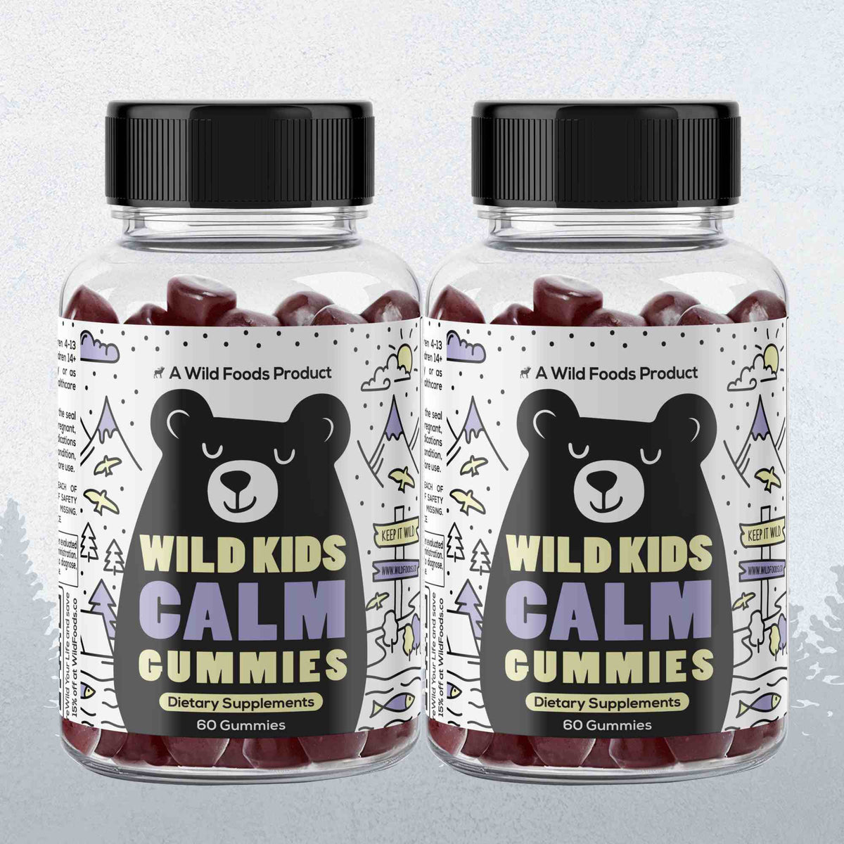 Wild Kids Calm Gummies – Plant-Based Botanical Blend