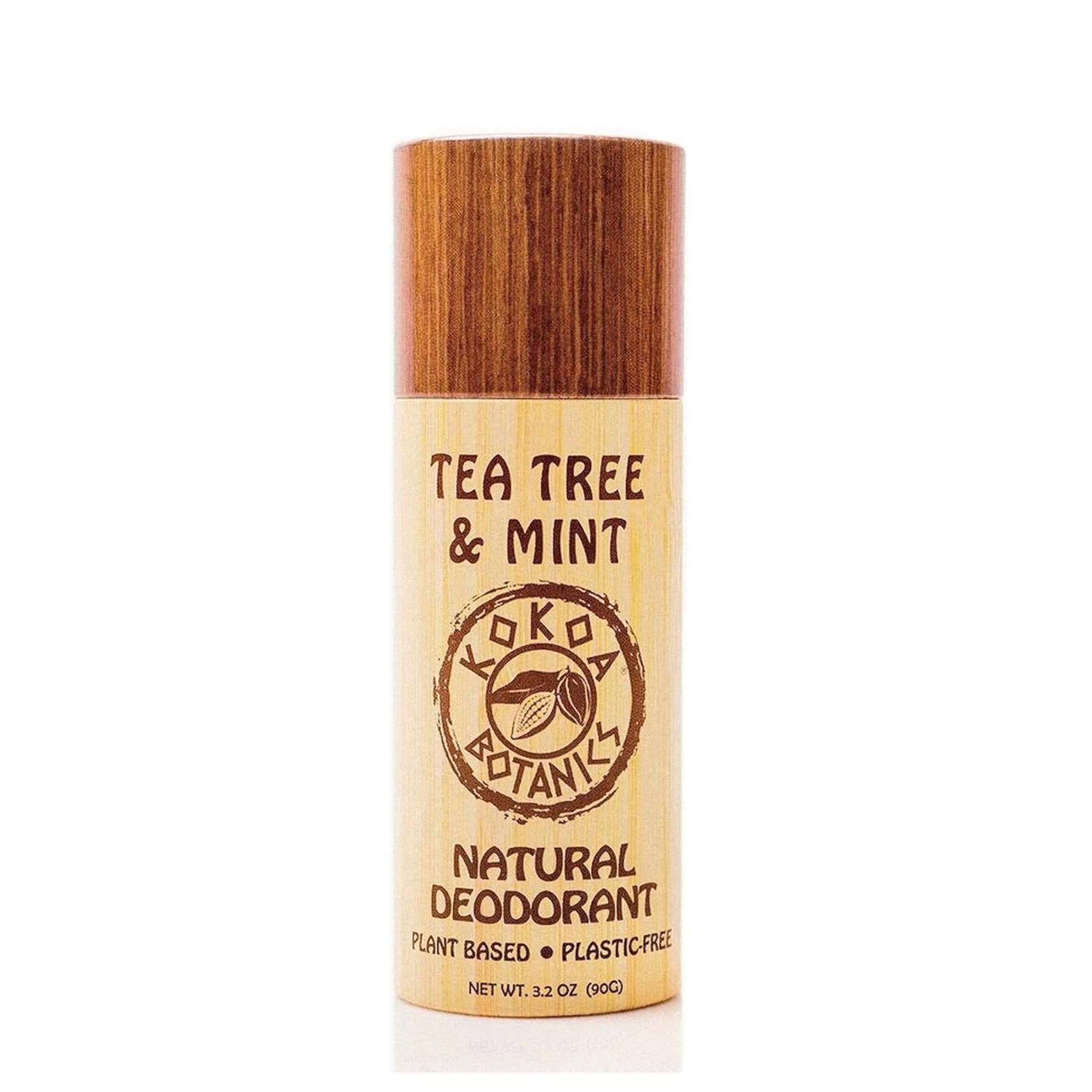 KOKOA BOTANICS Cosmetics TEA TREE and MINT - Natural Detox Deodorant 3.2 oz