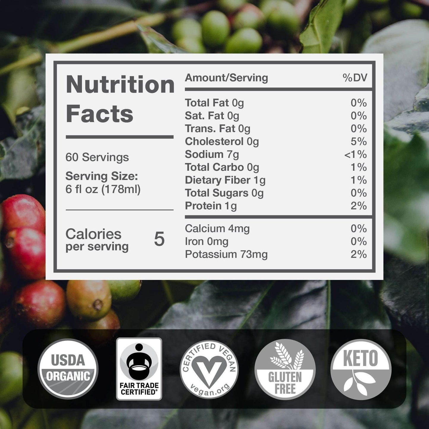 DECAF Peruvian Gold Ground Mushroom Coffee - My American Goods