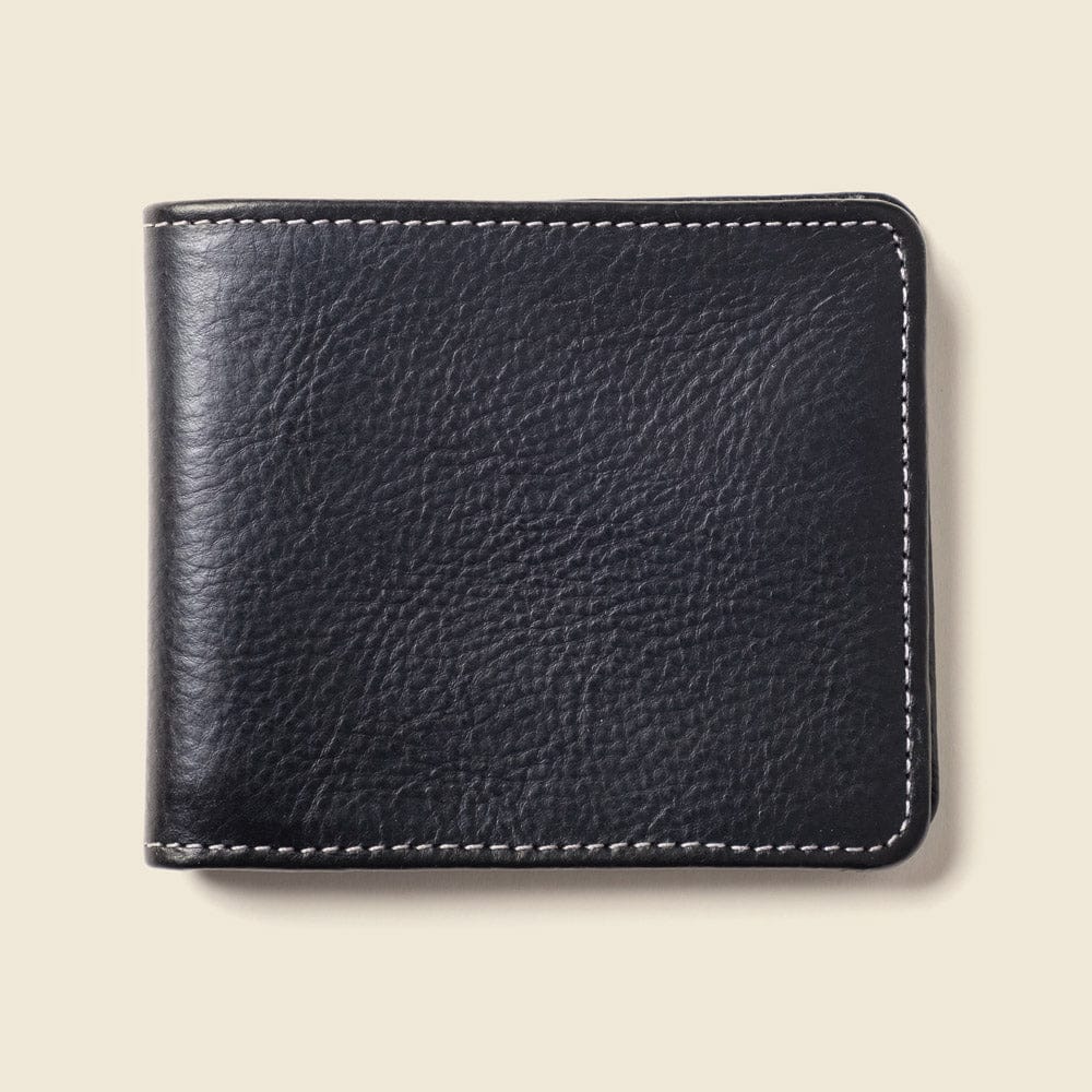 CASUPO Large Bifold None Large Billfold Wallet with RFID protection - Black
