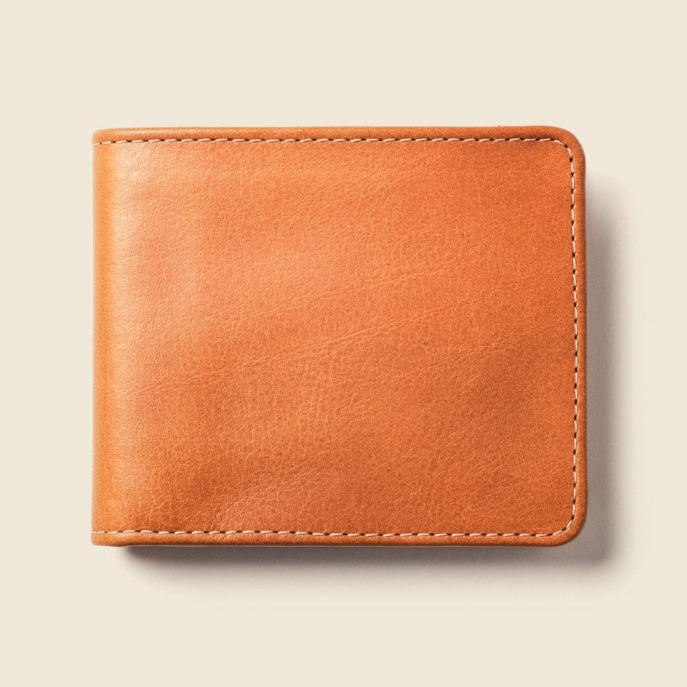 CASUPO Large Bifold None Large Billfold Wallet with RFID protection - Natural