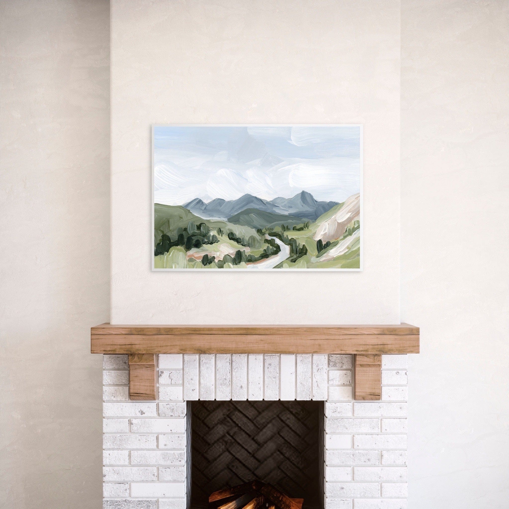 Katie Garrison Art Print "Last Six Miles" Art Print