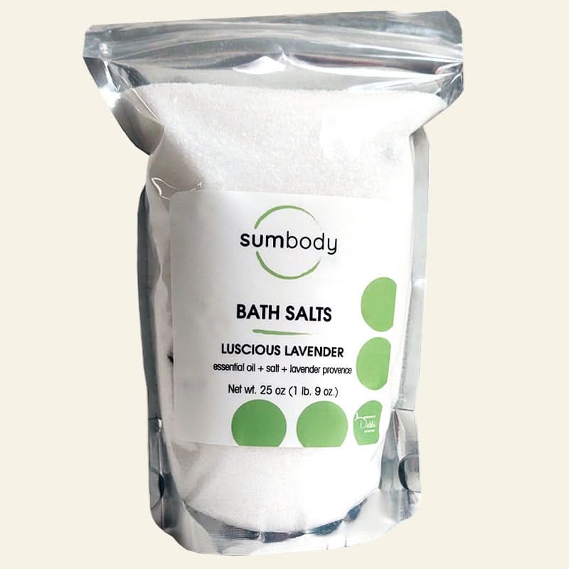 Sumbody Skincare Lavender 25oz Aromatherapy Bath Salts 25 oz