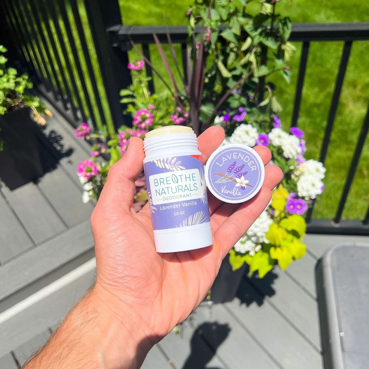 Breathe Naturals Deodorant Lavender Vanilla Deodorant