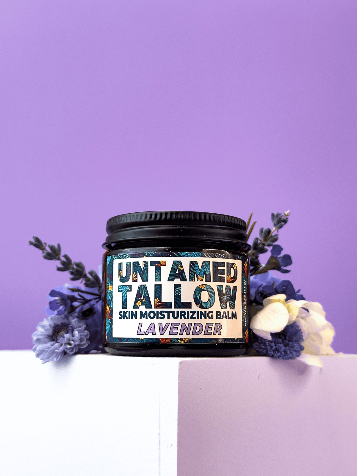 Untamed Tallow Skin Care Untamed Tallow Lavender Skin Moisturizing Balm - 2oz