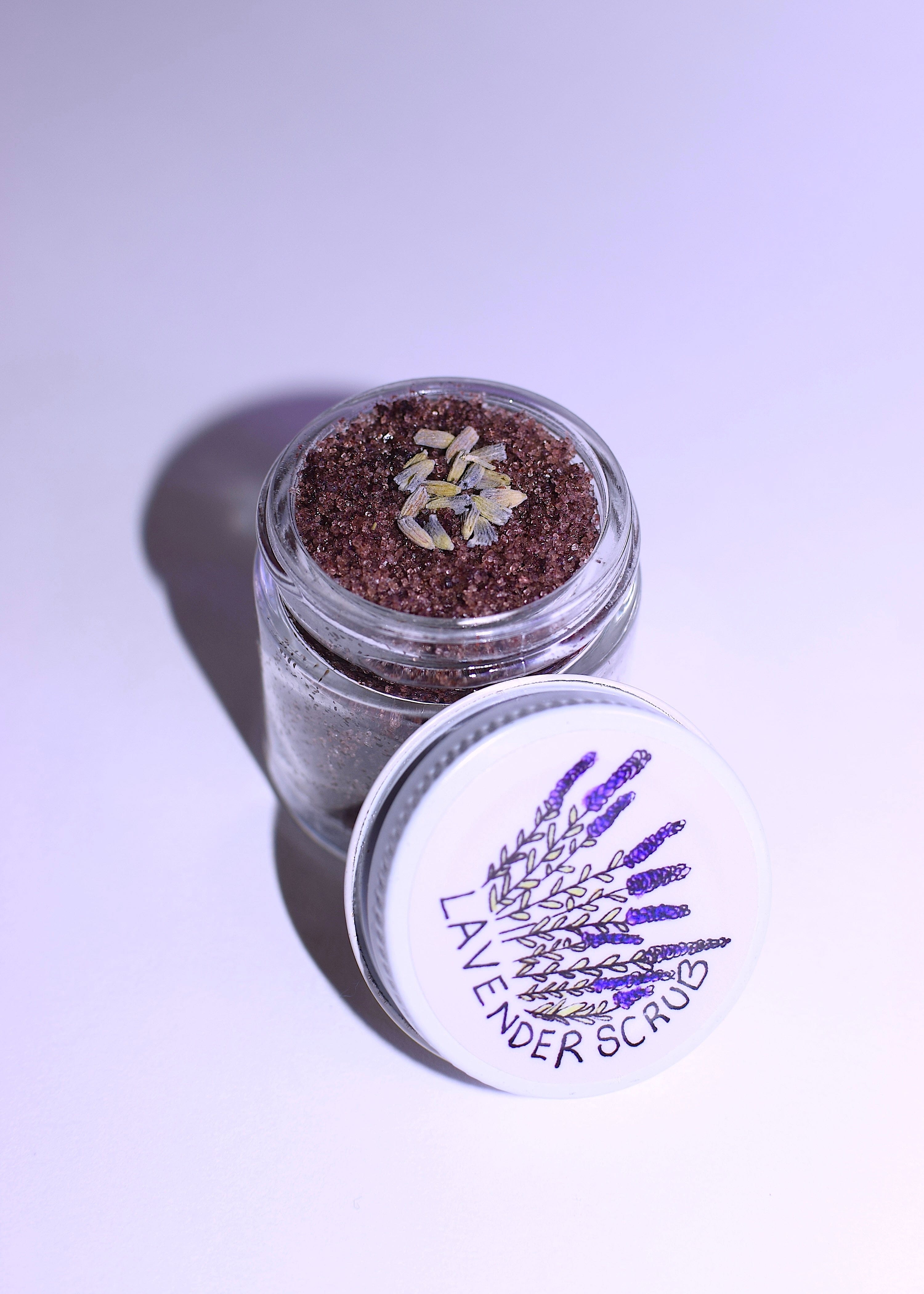 plant makeup Face Makeup Lavender Scrub