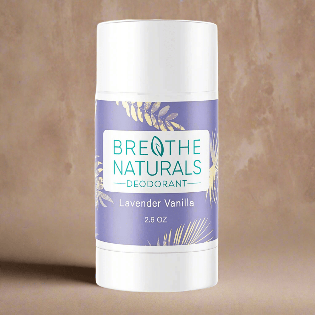 Deodorant stick with &