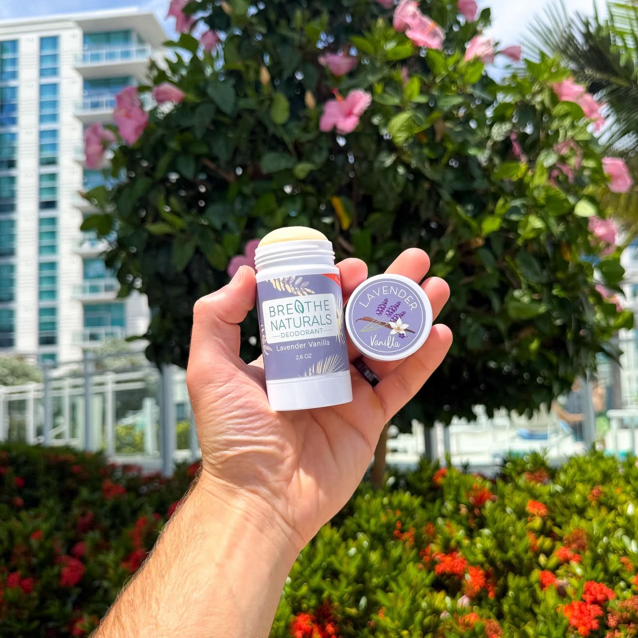 Breathe Naturals Deodorant Lavender Vanilla Deodorant