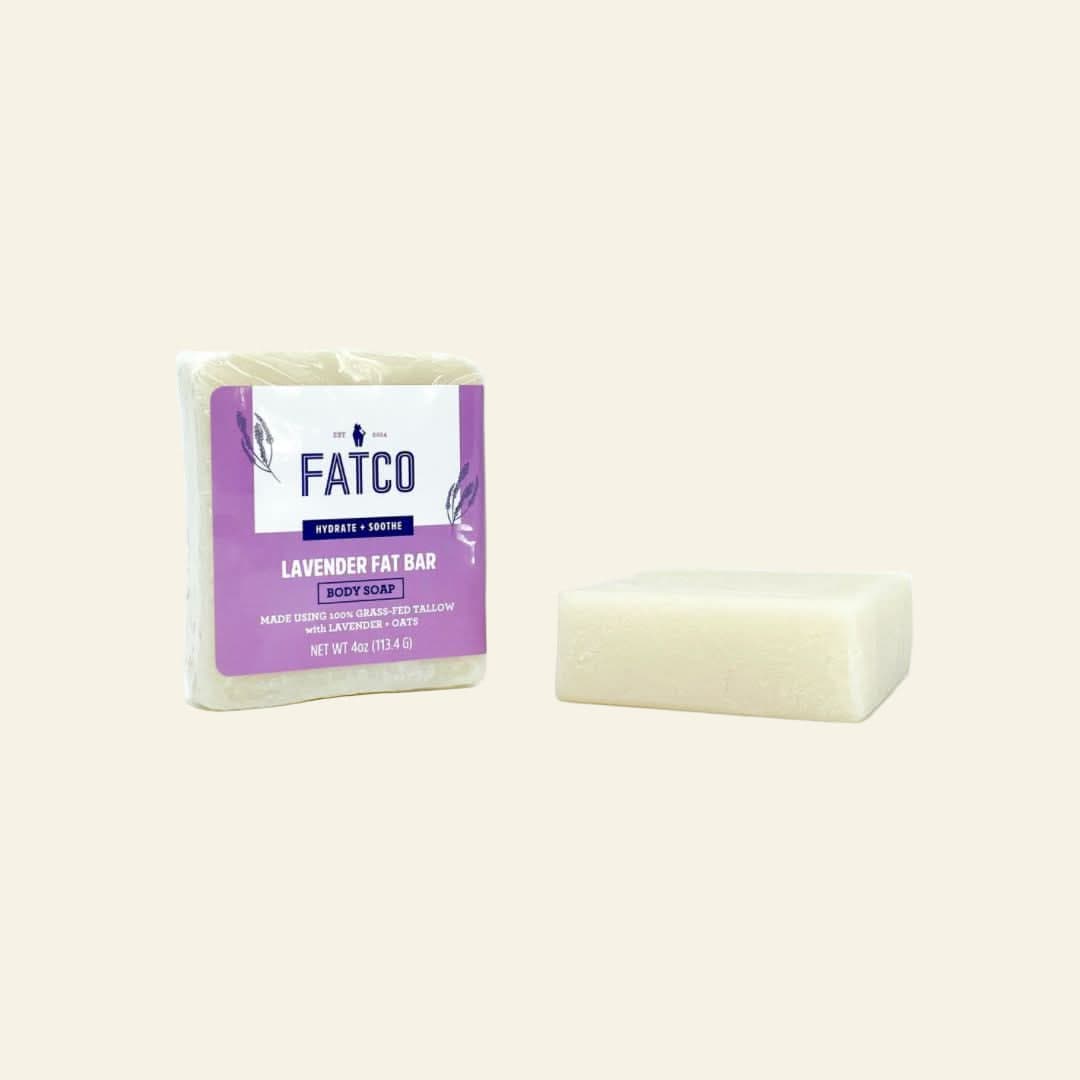 FATCO Skincare Products Lavender Fat Bar, 4 Oz