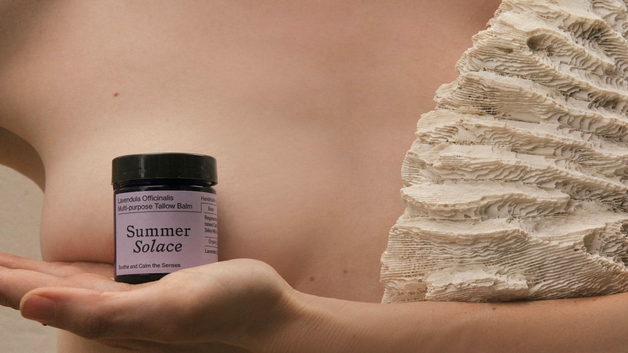 Lavendula Balm – Calming Floral Blend | Lavender & Golden Champa - My American Goods