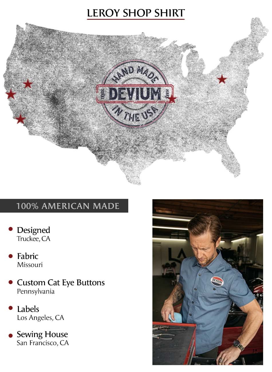 Leroy Shop Shirt - My American Goods