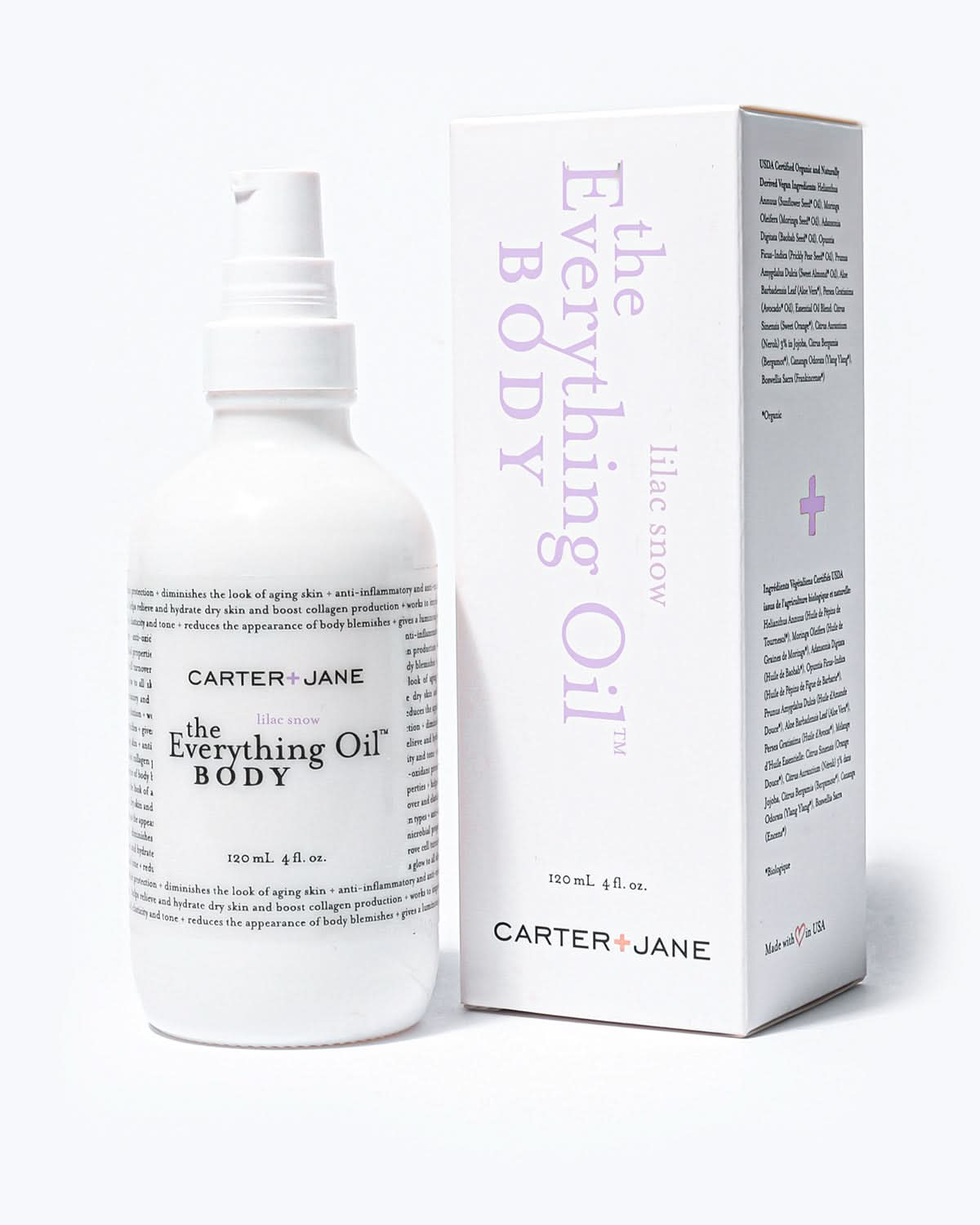 Carter + Jane Body Lilac Snow The Everything Oil™