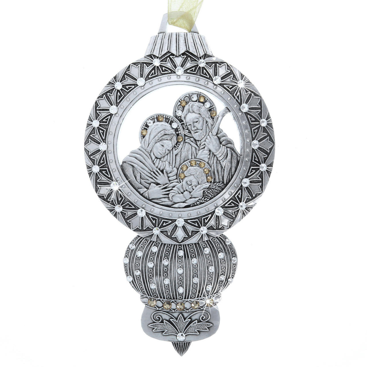 Limited Edition Nativity Ornament- The Holy Family (Aluminum)