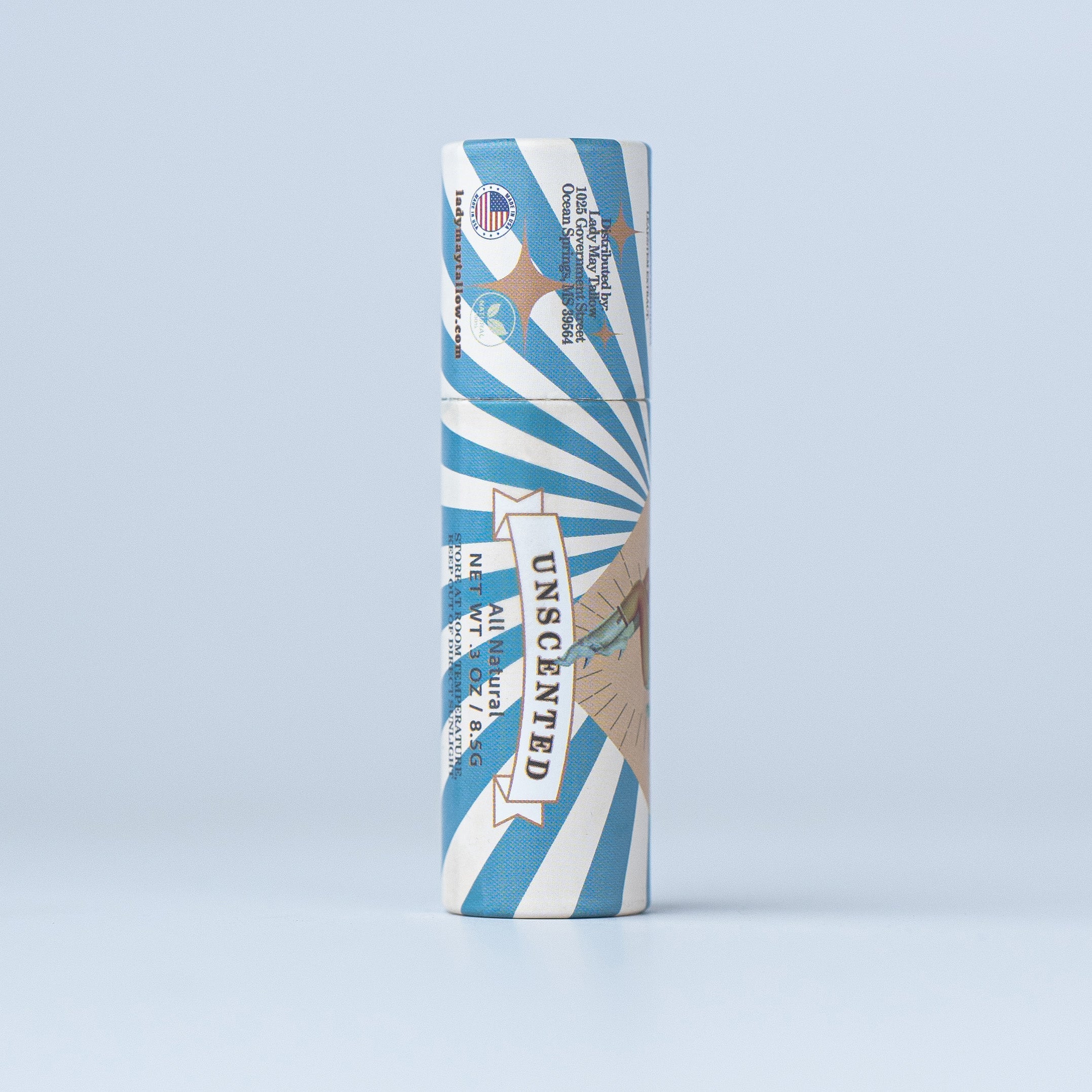Lady May Tallow Lip Balm | All Natural Beef Tallow Lip Balm
