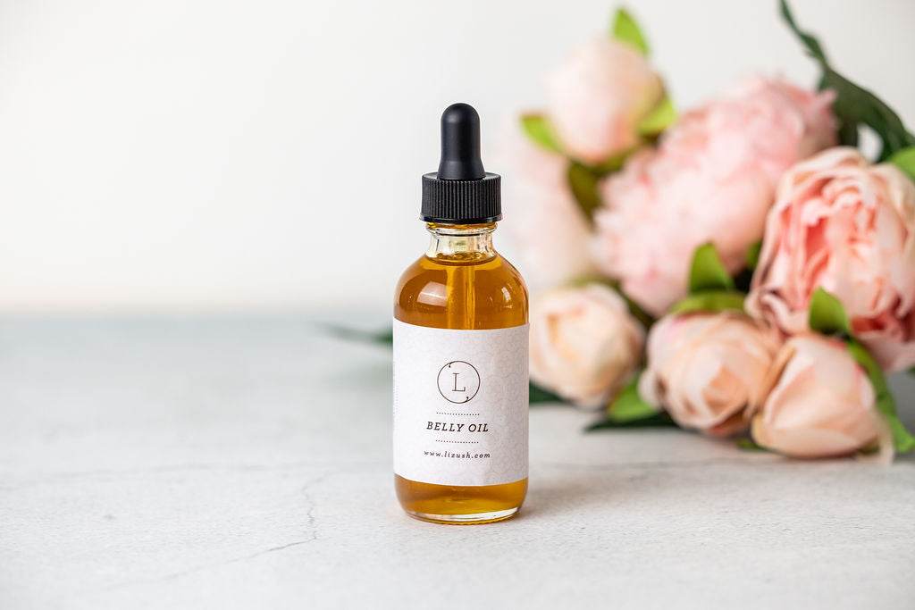 Belly Oil - Natural Stretch Marks Oil - Pregnancy Skin Care - My American Goods