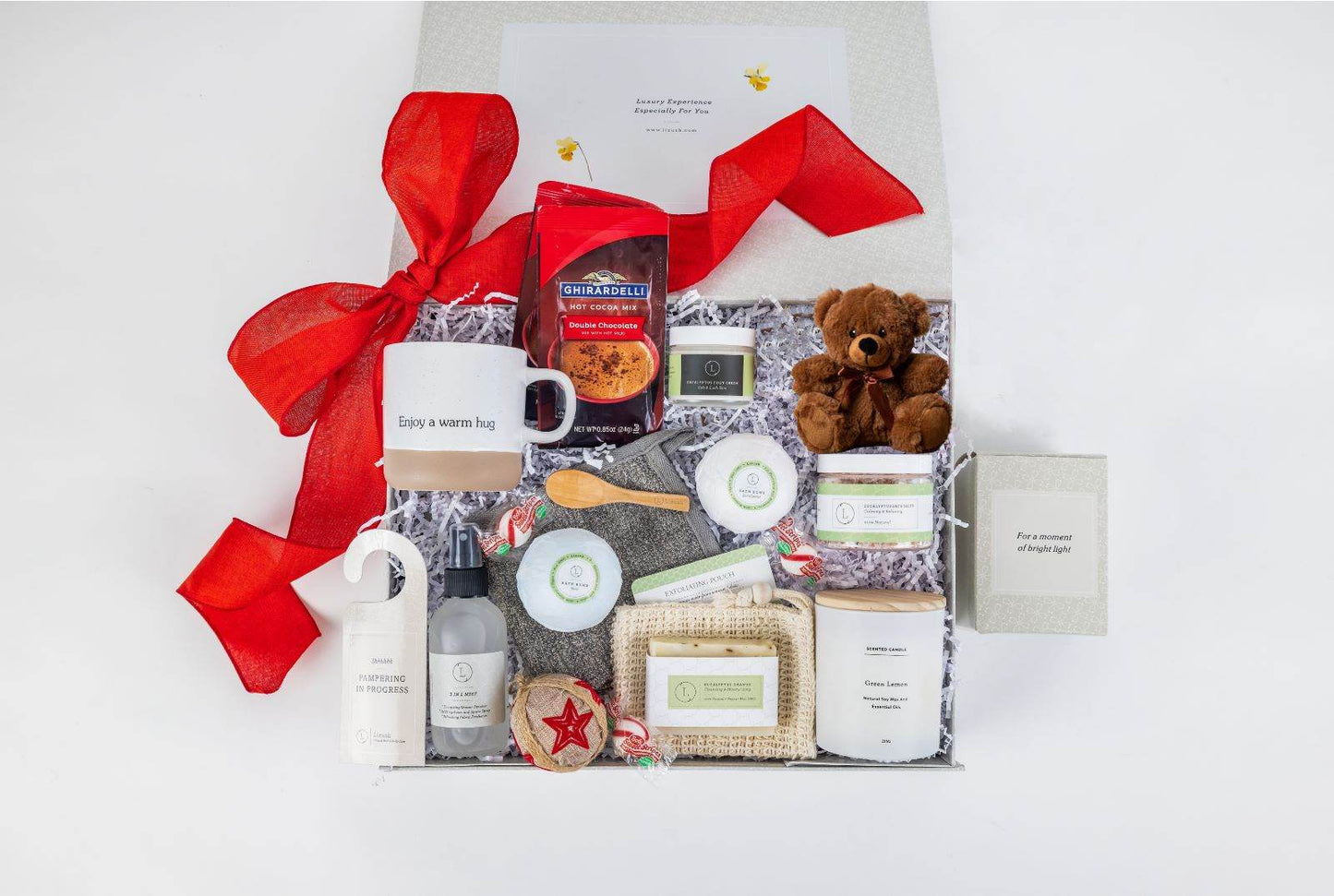 Sending a BIG hug Valentines Day Gift - Luxury Spa Gift Set - My American Goods