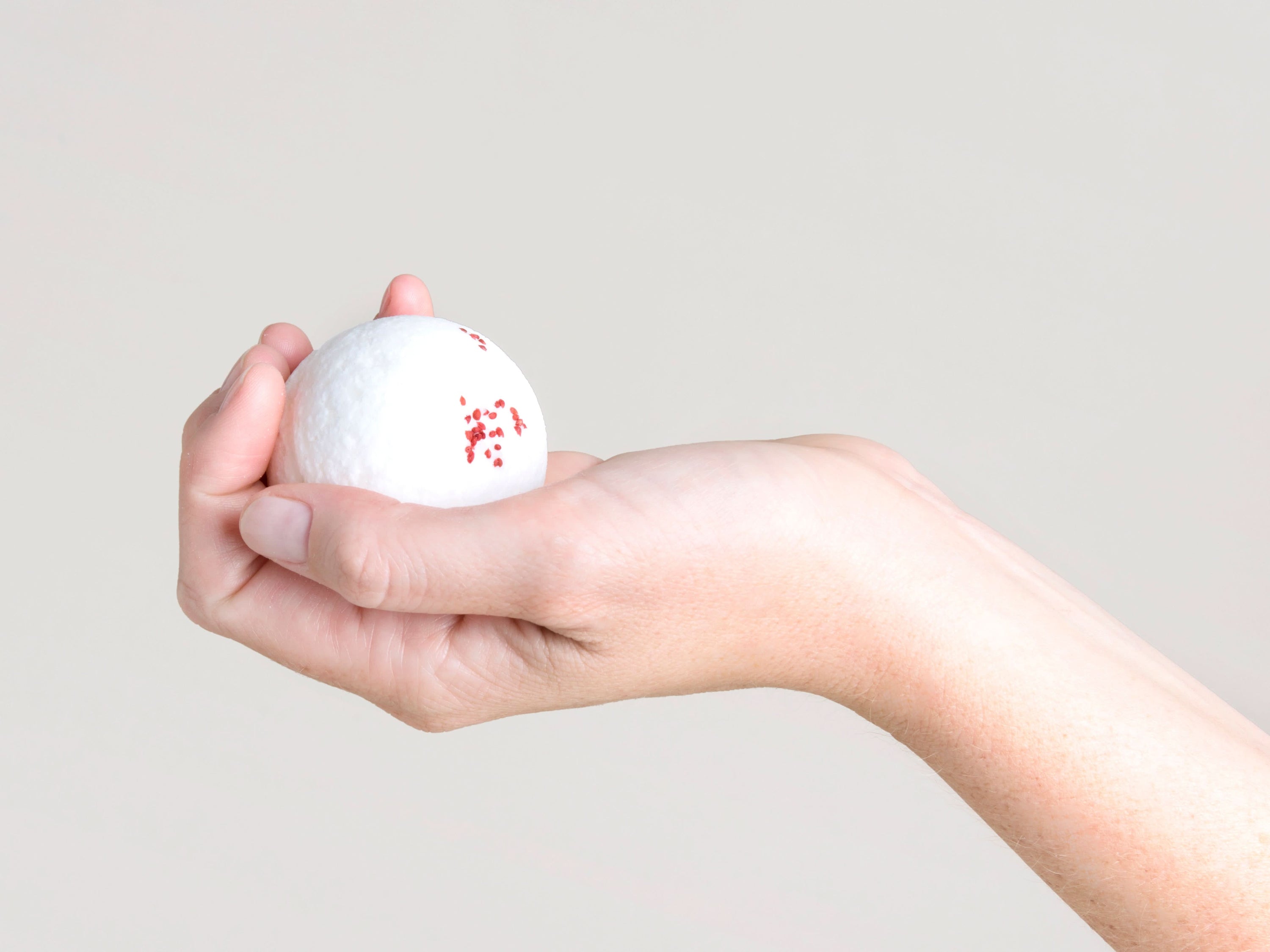 Lizush FAVORS Bulk - 100 Natural Vegan Mix scents Bath Bombs - White