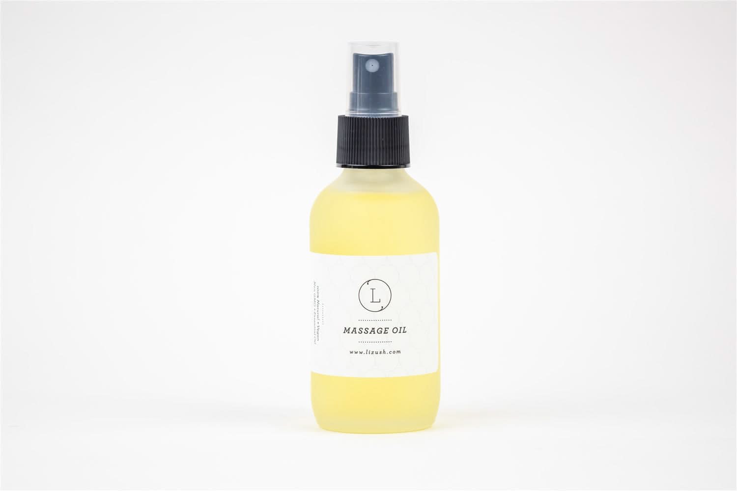 Lizush CREAMS & OILS Aromatherapy Eucalyptus Massage Oil, Natural Relaxing Body Massage Oil