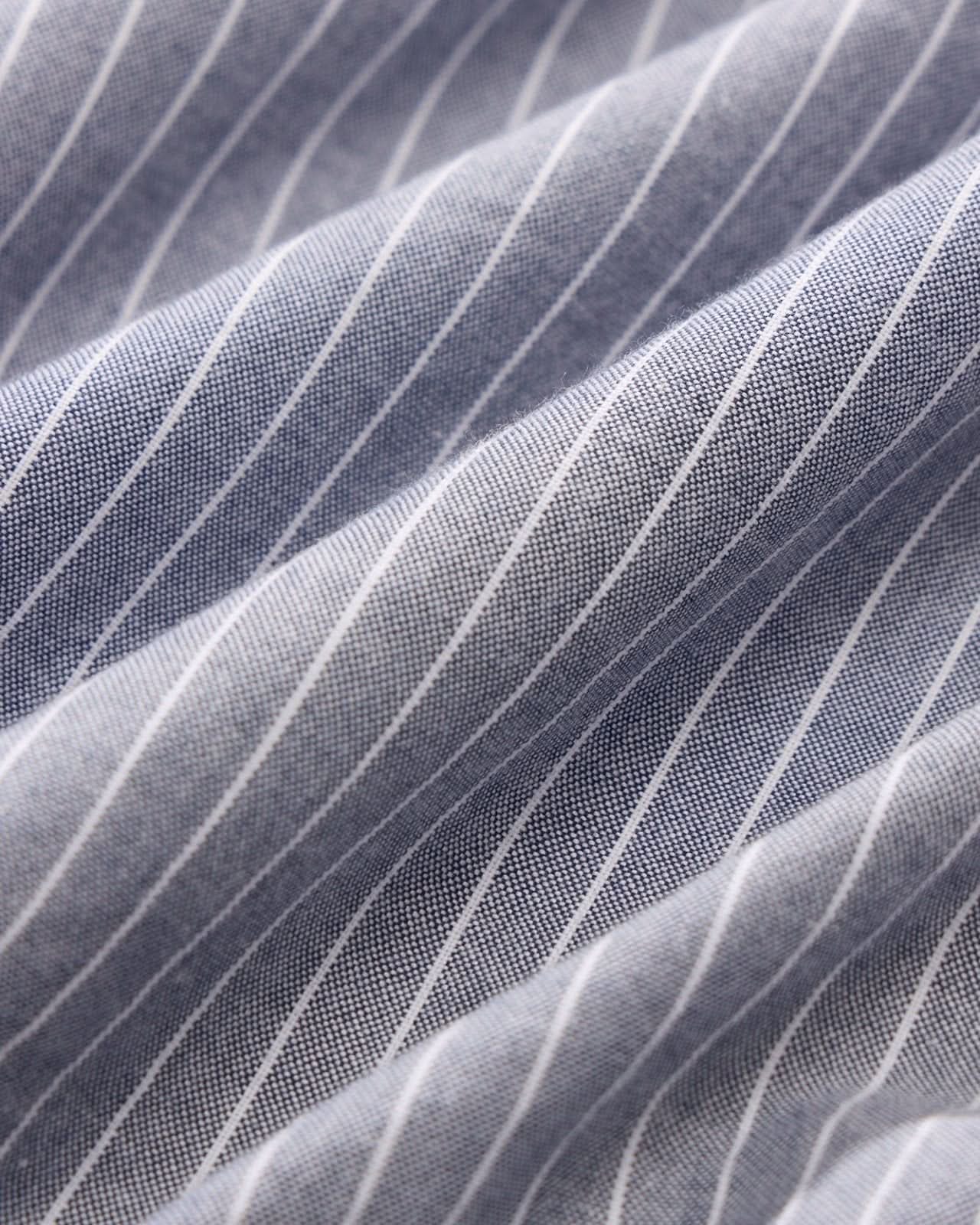 Lombard Striped Short Sleeve Shirt - My American Goods