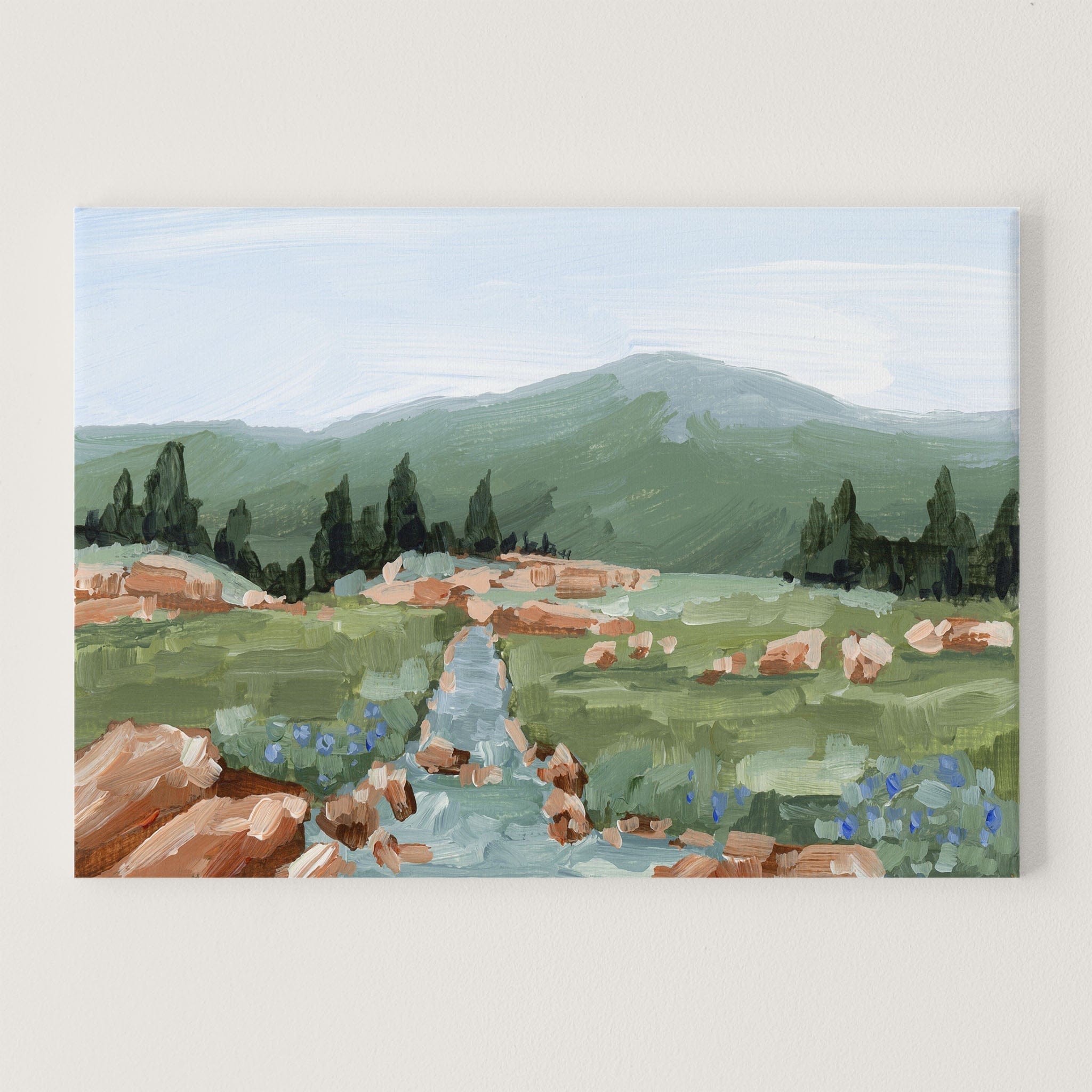 Katie Garrison Art Print Stretched Canvas / 8x10 in / No Frame "Look Up" Art Print