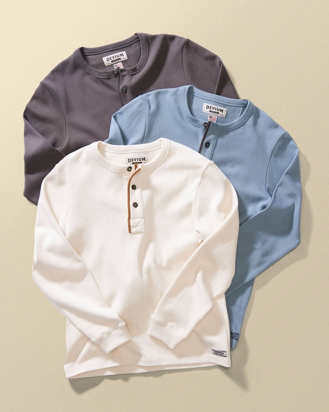 Lookout Heritage Thermal Henley - My American Goods