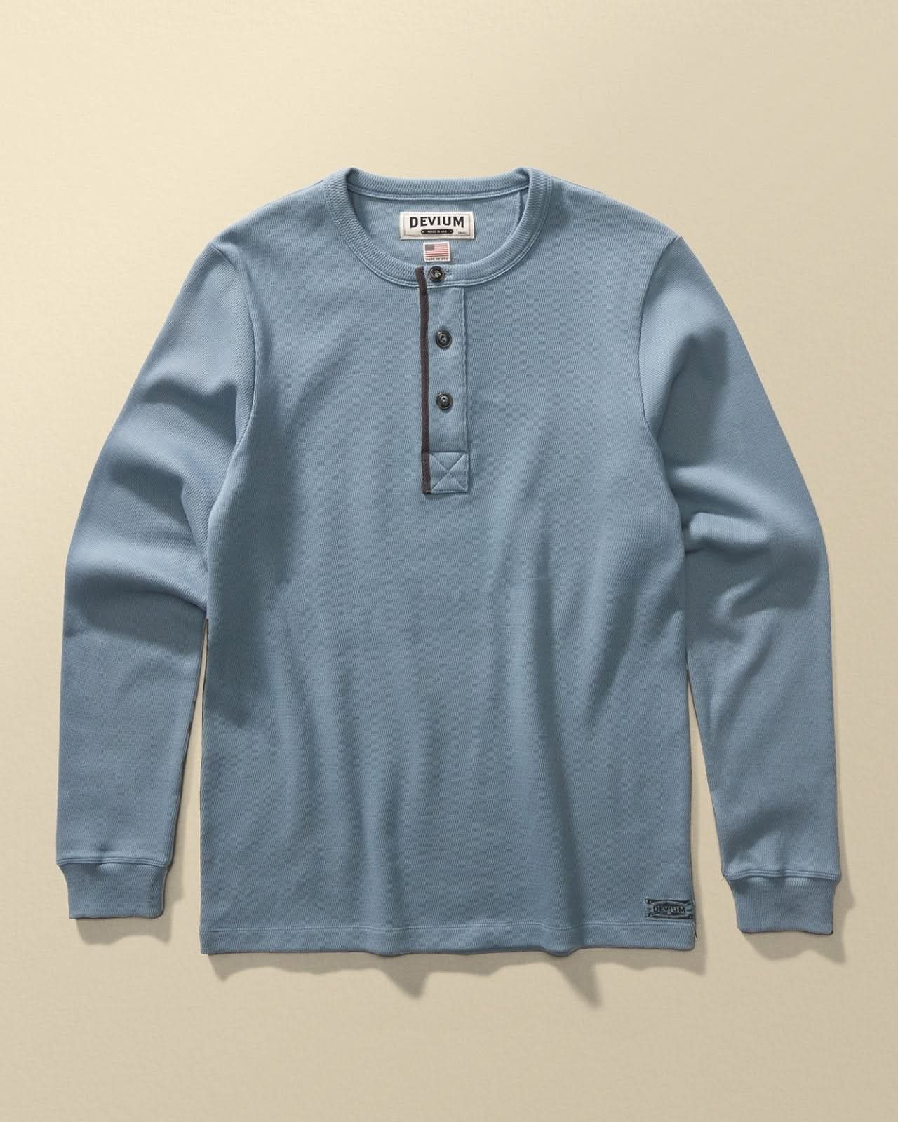 Lookout Heritage Thermal Henley - My American Goods