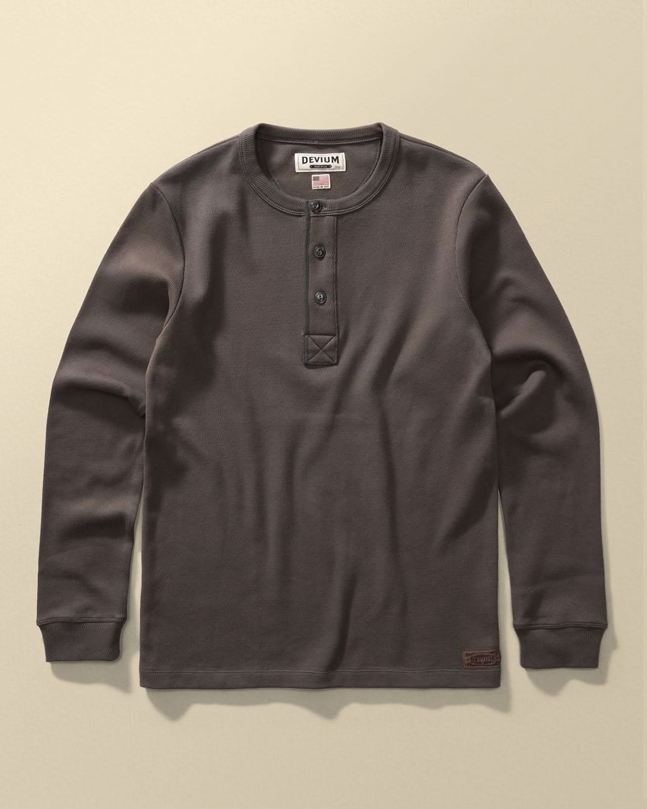 Lookout Heritage Thermal Henley - My American Goods