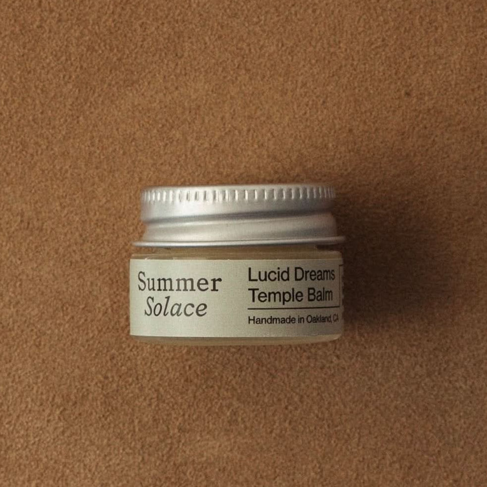 Summer Solace Tallow Tallow Balm Lucid Dreams & Meditation Balm - Mugwort, White Lotus, Piñon Pine