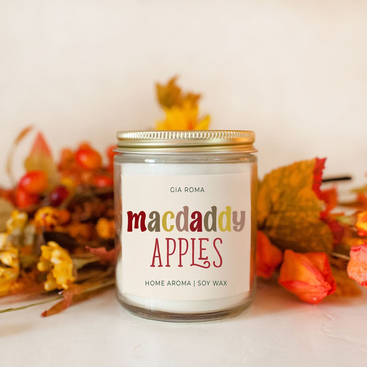 Mac Apple Candle - My American Goods