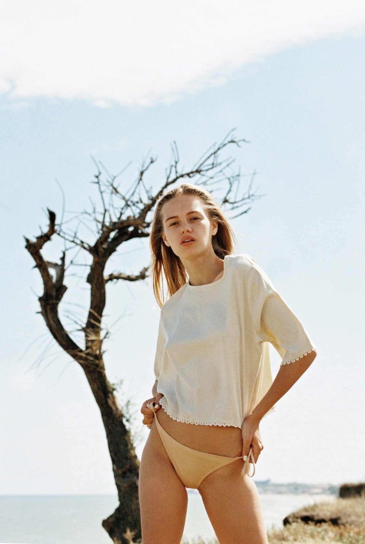 MERRITT CHARLES Blouse Magnolia Blouse - Sand