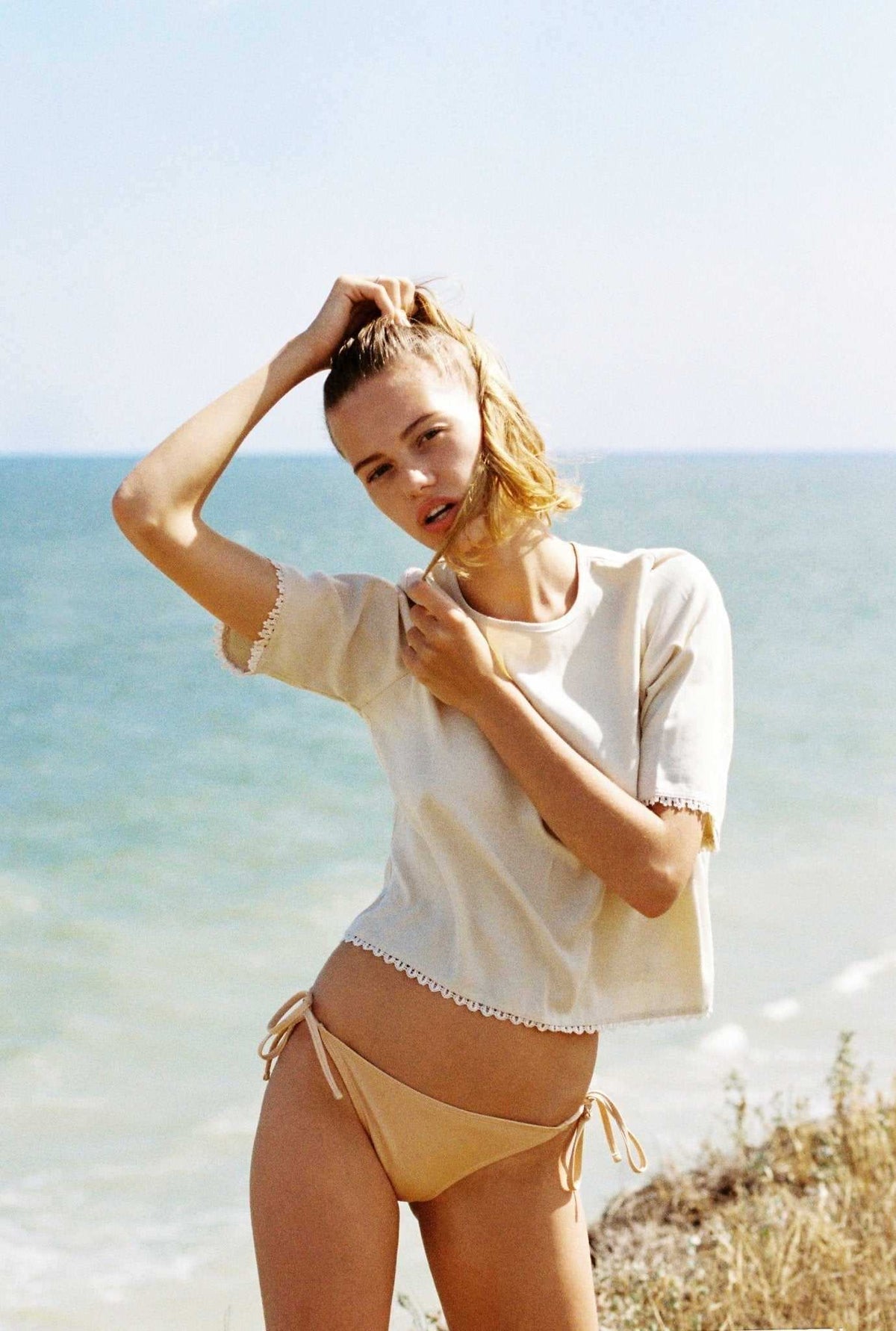 MERRITT CHARLES Blouse Magnolia Blouse - Sand