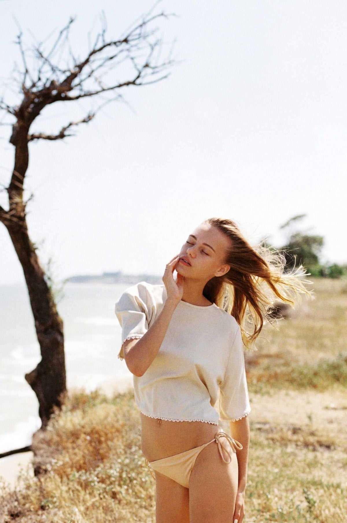 MERRITT CHARLES Blouse Magnolia Blouse - Sand