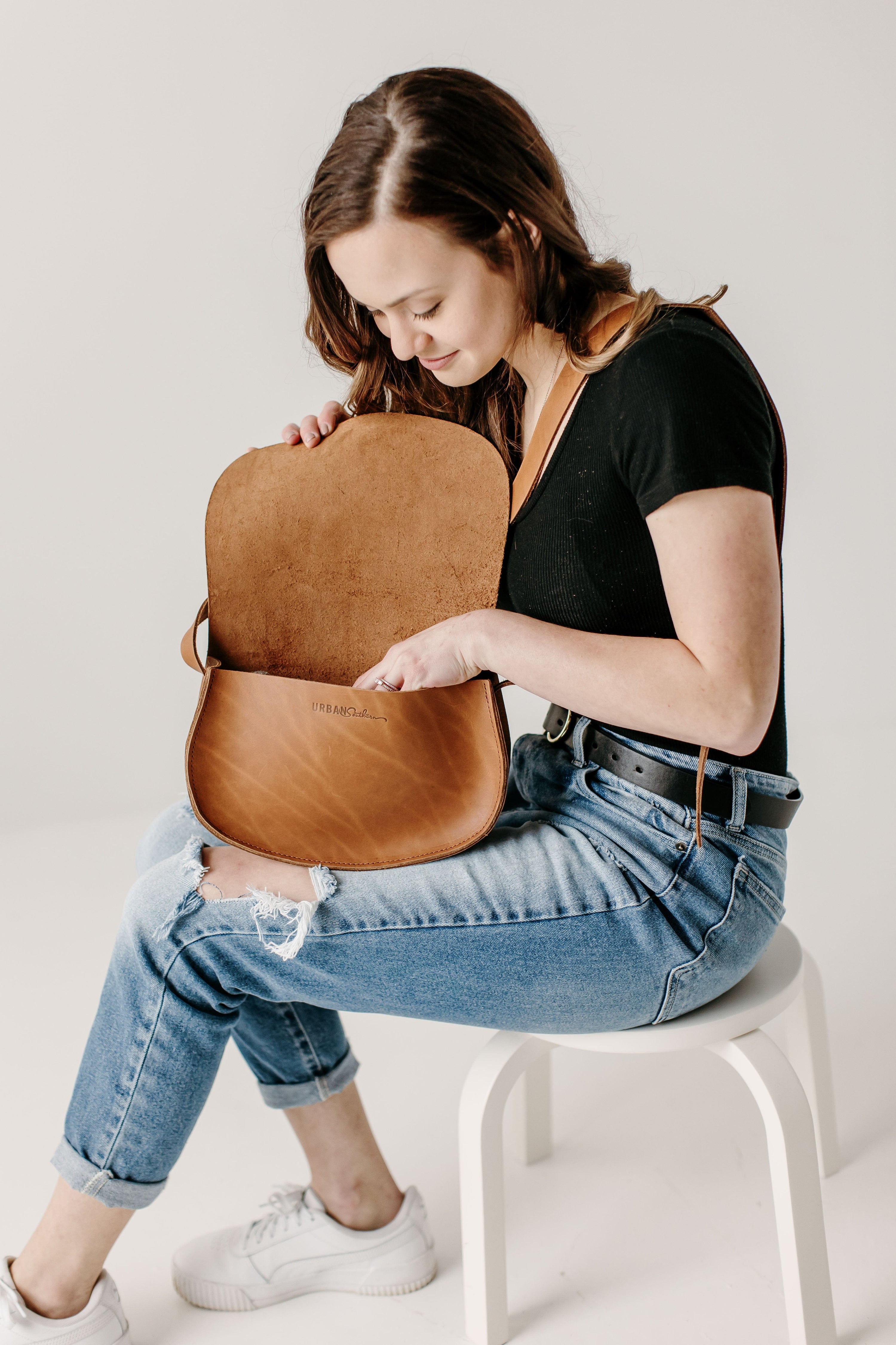 Urban Southern Bags Half Moon Crossbody