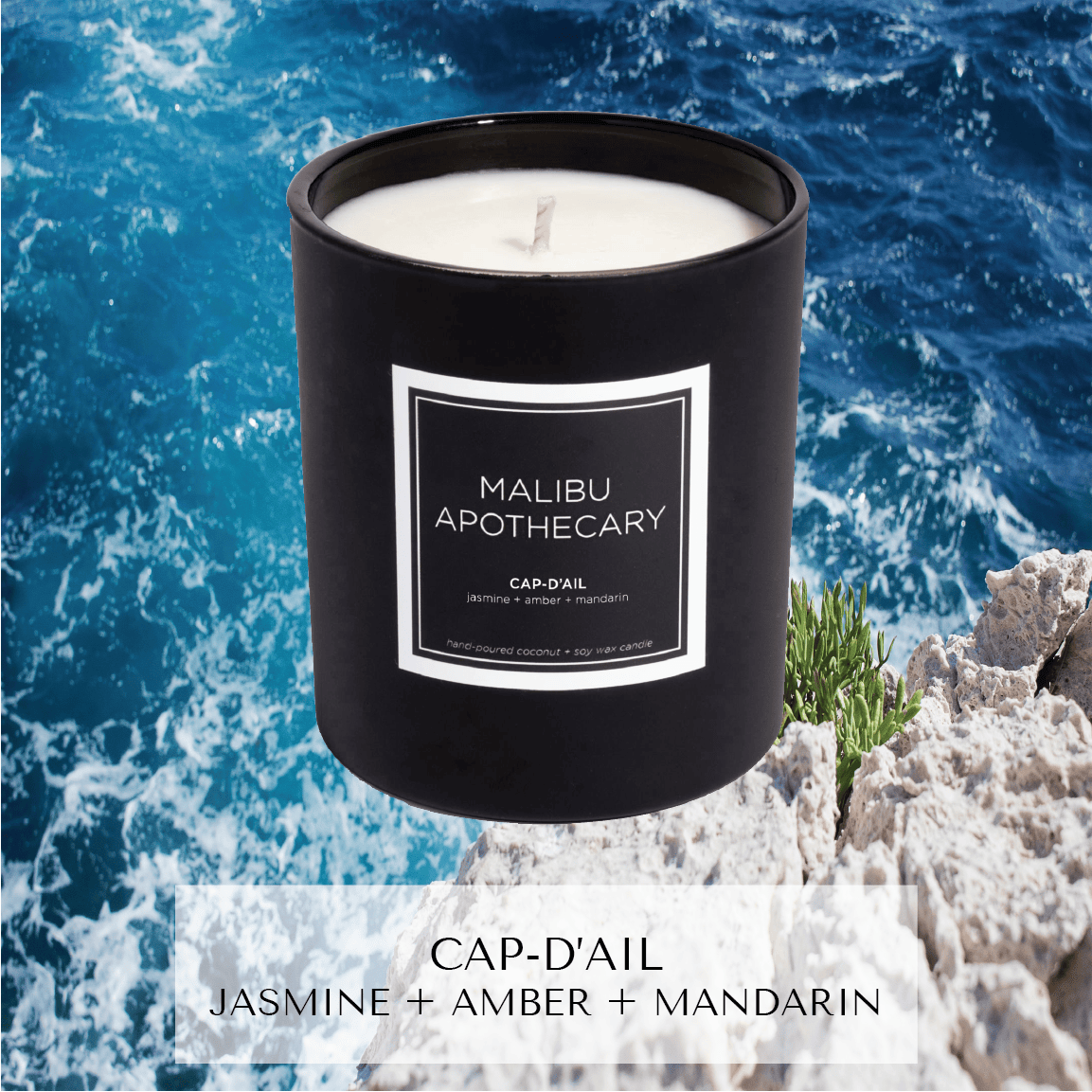 Malibu Apothecary Candle Cap-d&