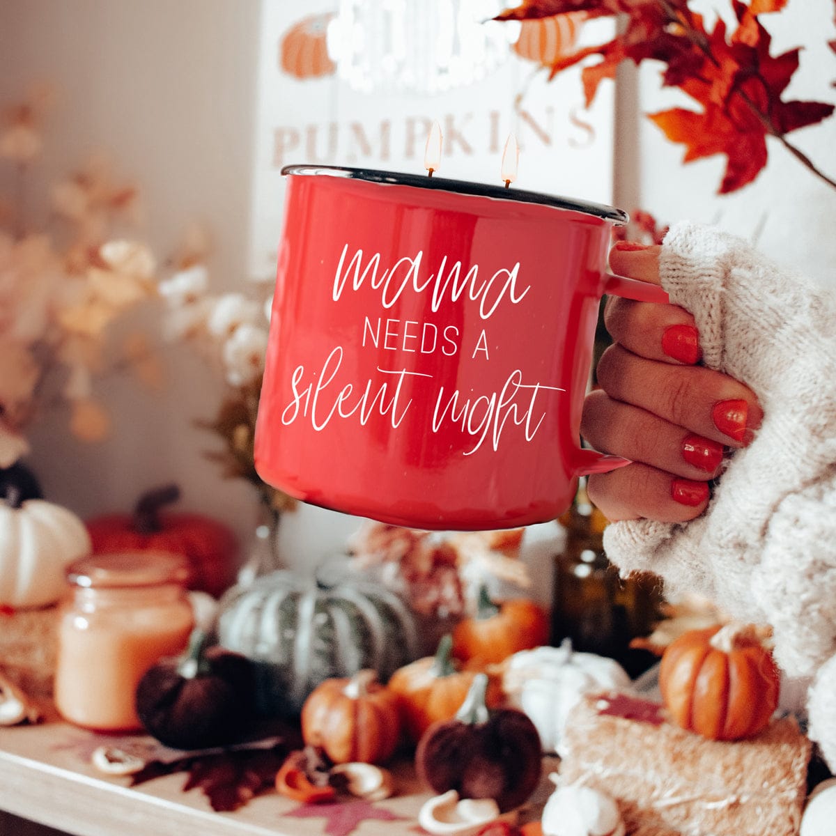 16oz Holiday Candle Mug - My American Goods