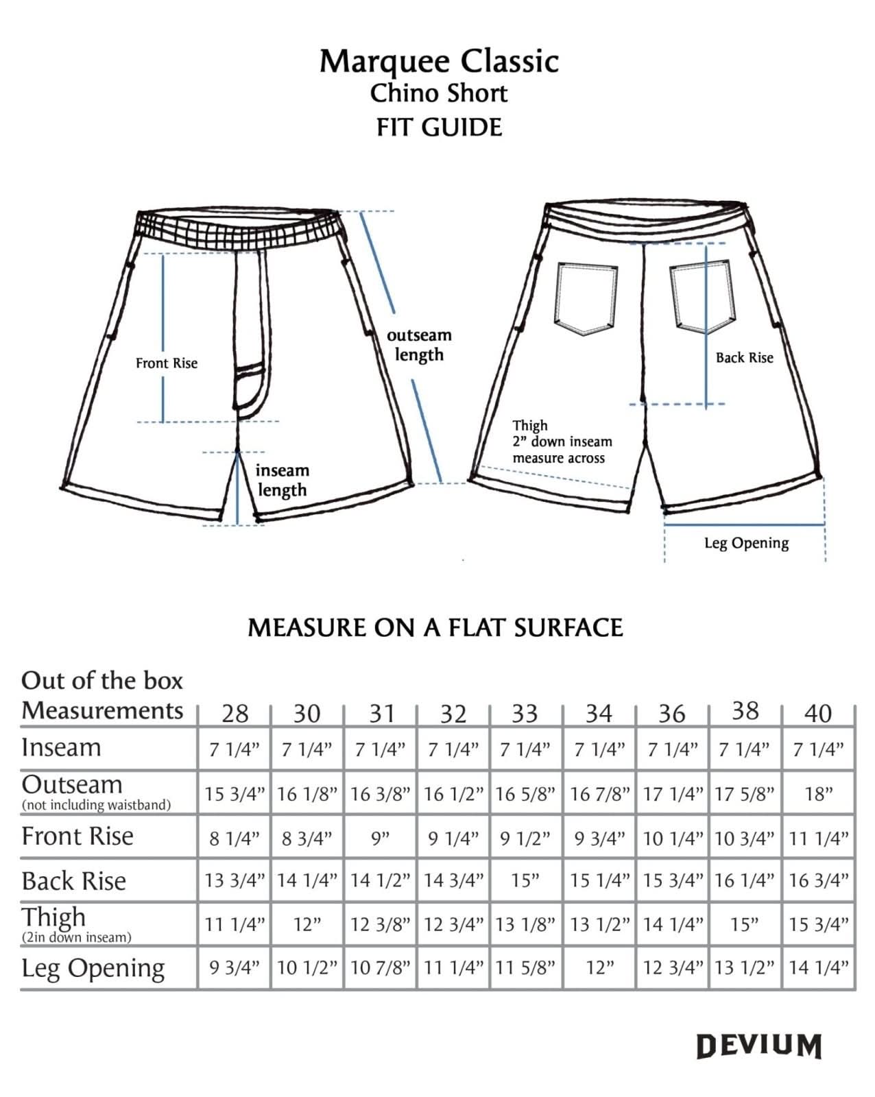 Marquee Classic Chino Short - My American Goods