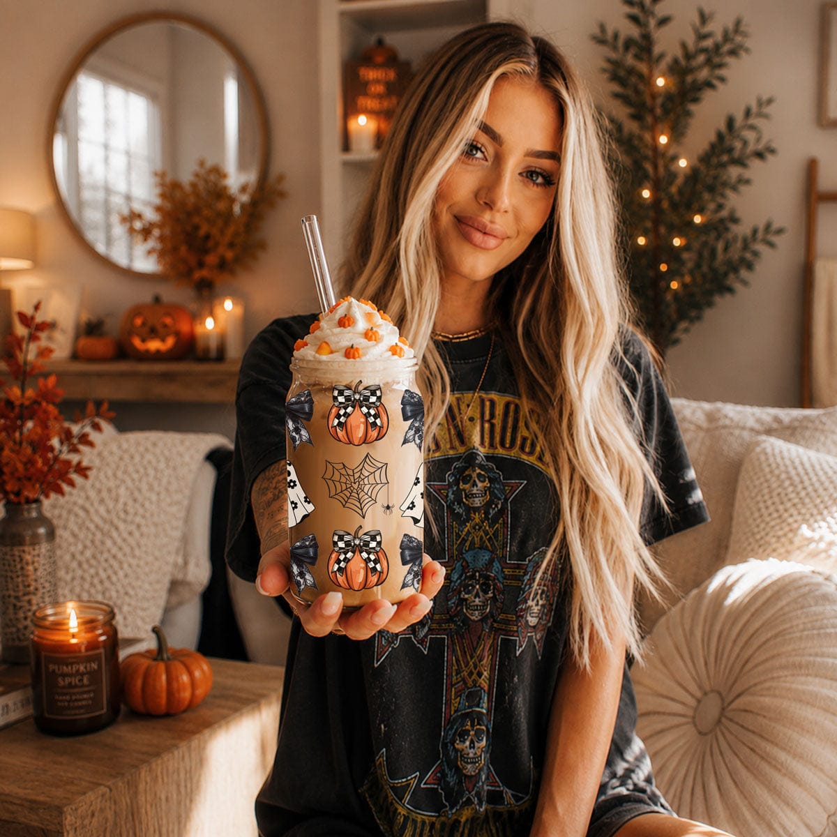 Gia Roma Travel Mug, Coffee Cup, Drinkware Halloween Mash 20oz