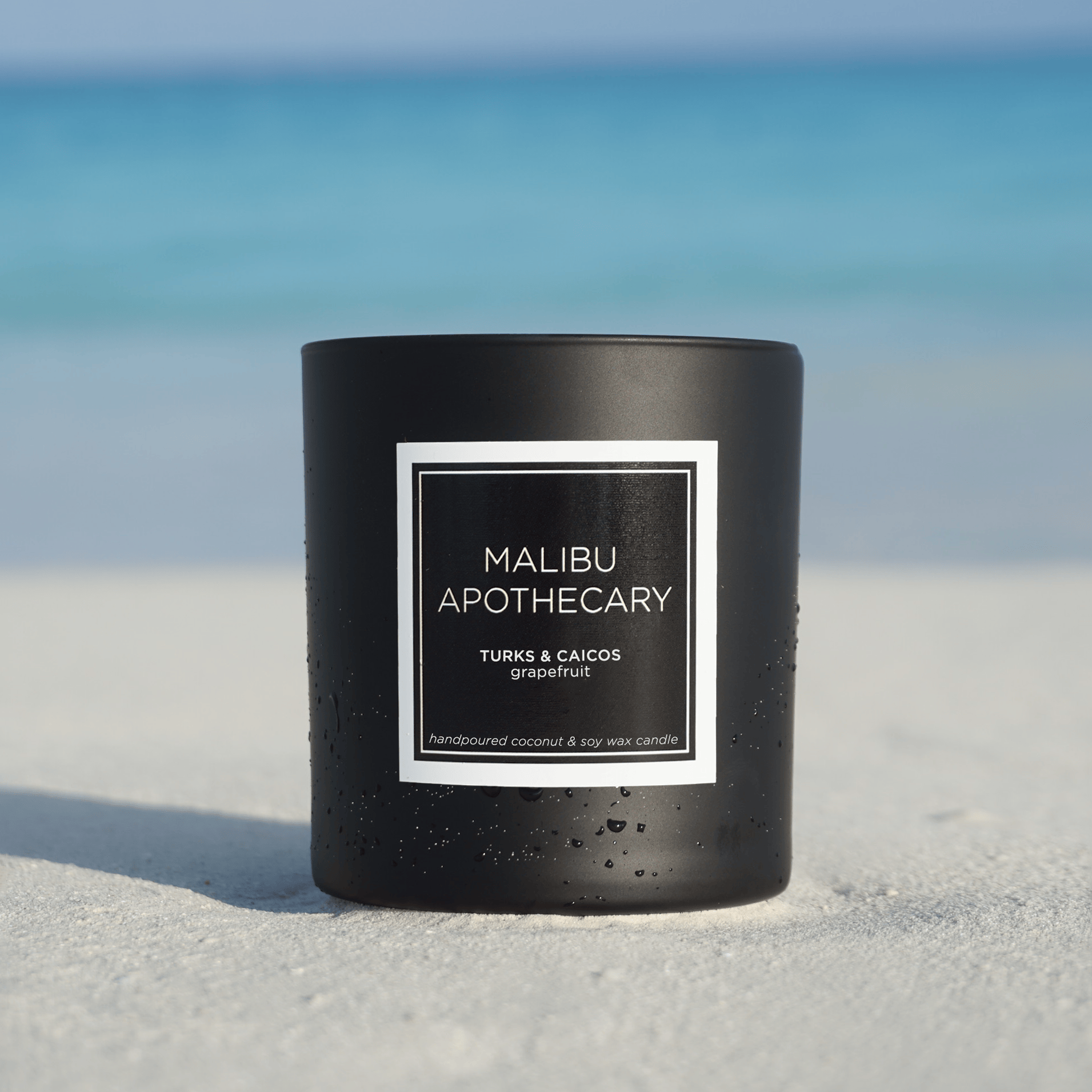 Malibu Apothecary Candle Matte Black Candle