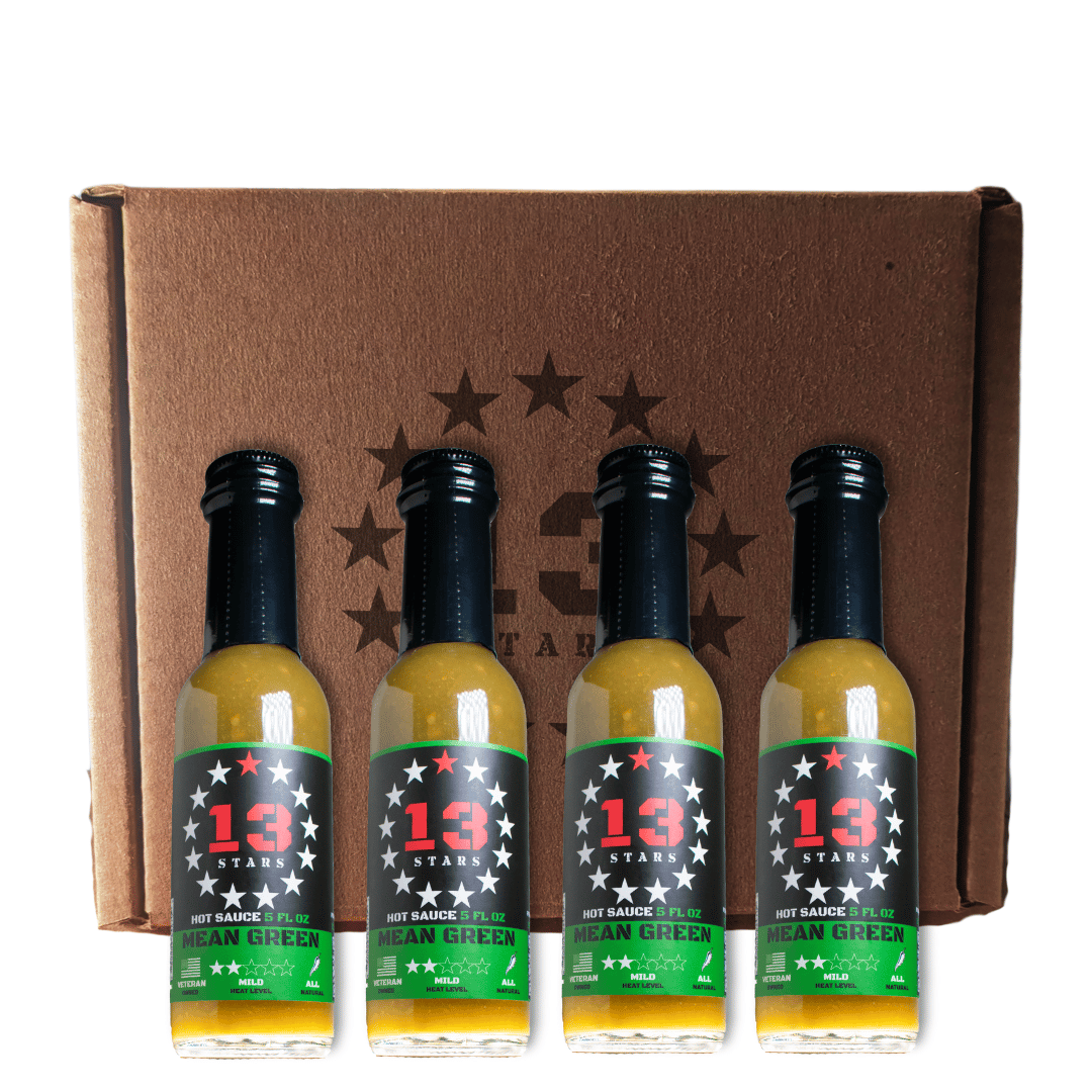13 Stars Hot Sauce Hot Sauce 13 Stars Hot Sauce Mean Green
