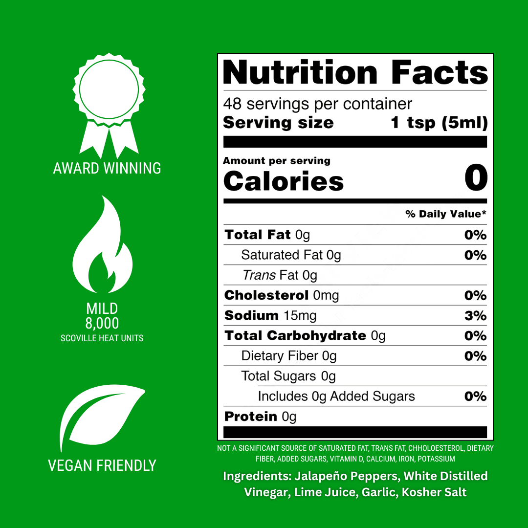 Mean Green - Hot Sauce - My American Goods